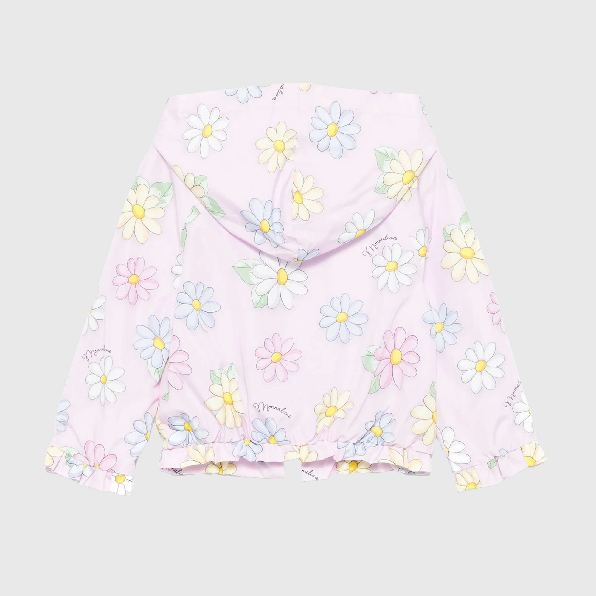 Giacca Floreale Con Cappuccio Firmata MONNALISA - annameglio.com abbigliamento moda