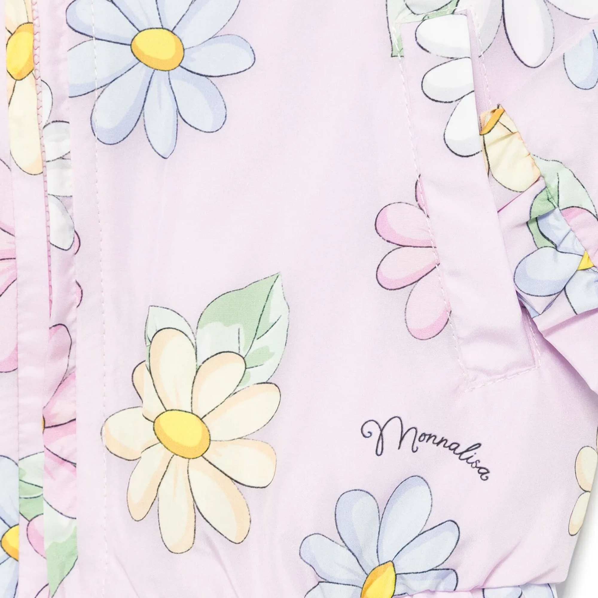 Giacca Floreale Con Cappuccio Firmata MONNALISA - annameglio.com abbigliamento moda