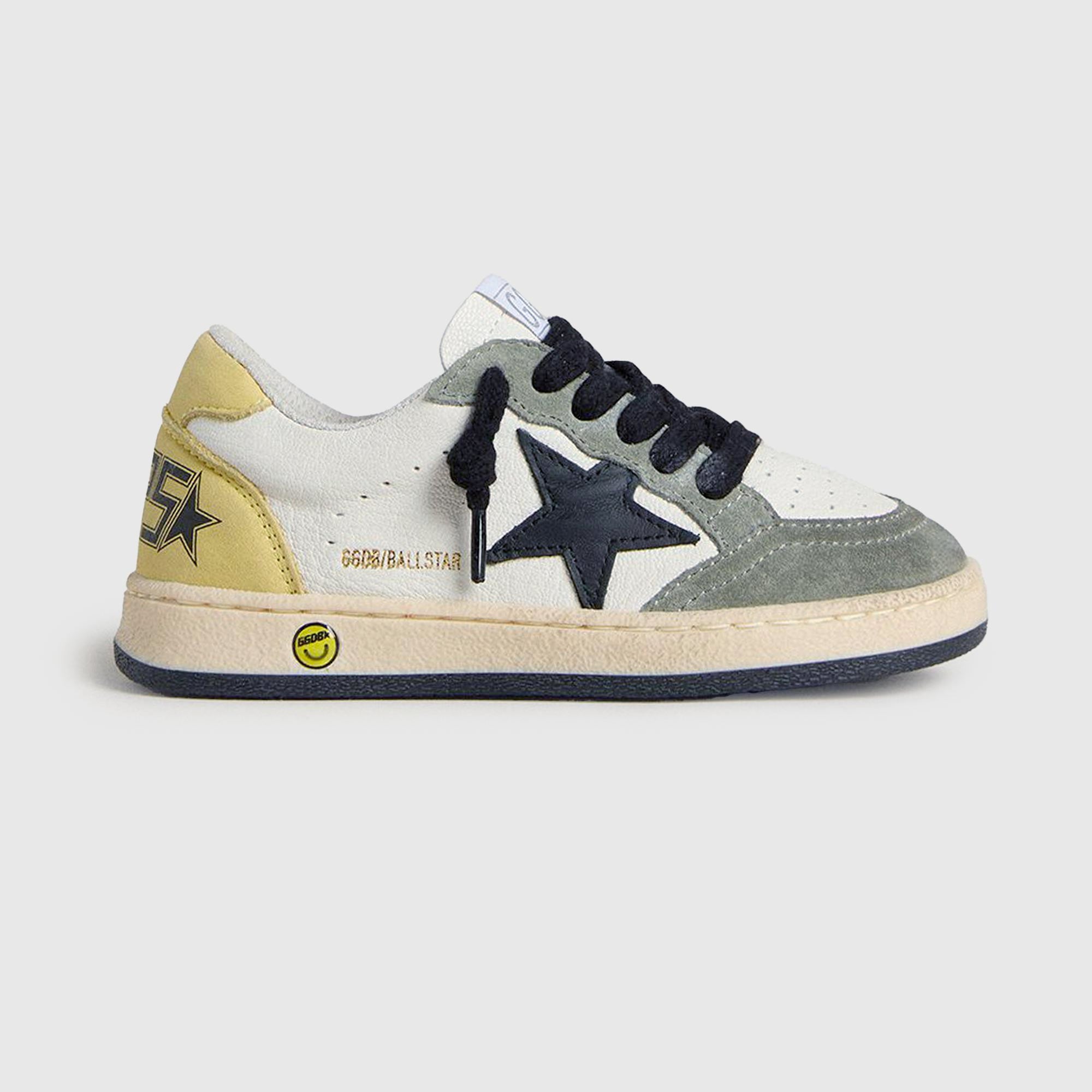 Sneakers BallStar Grigie Firmate GOLDEN GOOSE - annameglio.com abbigliamento moda