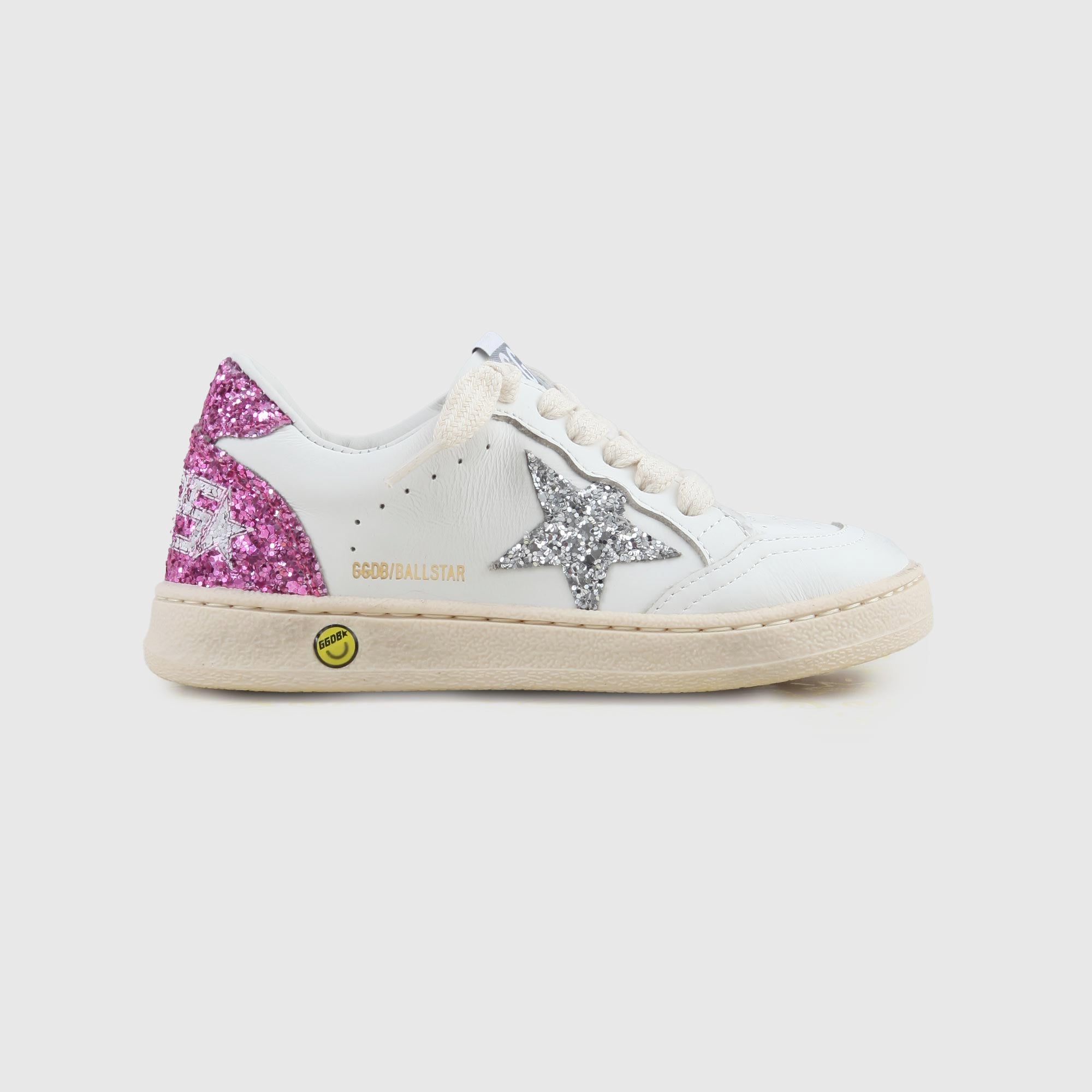 Sneakers Ball Star E Glitter Firmate GOLDEN GOOSE - annameglio.com abbigliamento moda