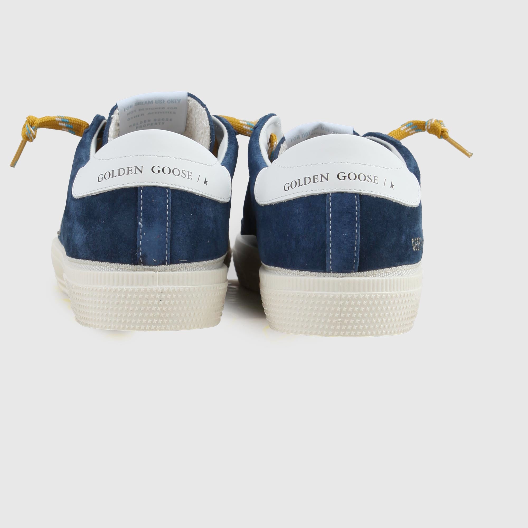 Sneakers May Star Pelle Blu Firmate GOLDEN GOOSE - annameglio.com abbigliamento moda