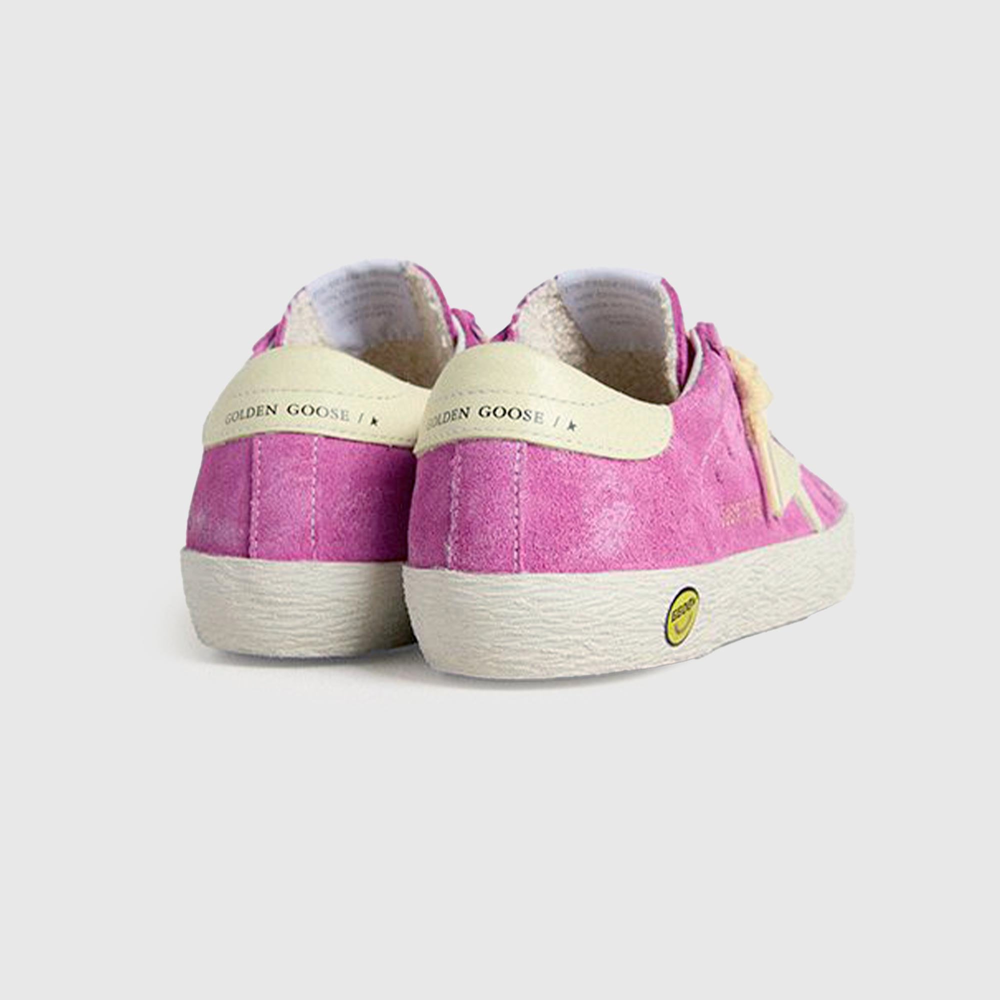 Sneaker Sstar In Suede Rosa Firmate GOLDEN GOOSE - annameglio.com abbigliamento moda