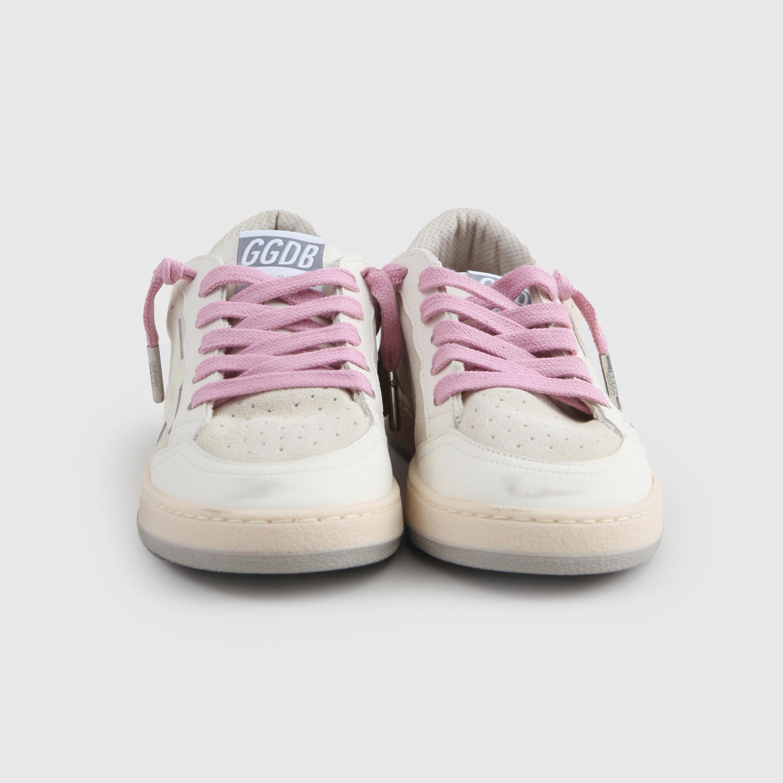 Sneakers BallStar Inserti Rosa By GOLDEN GOOSE - annameglio.com abbigliamento moda