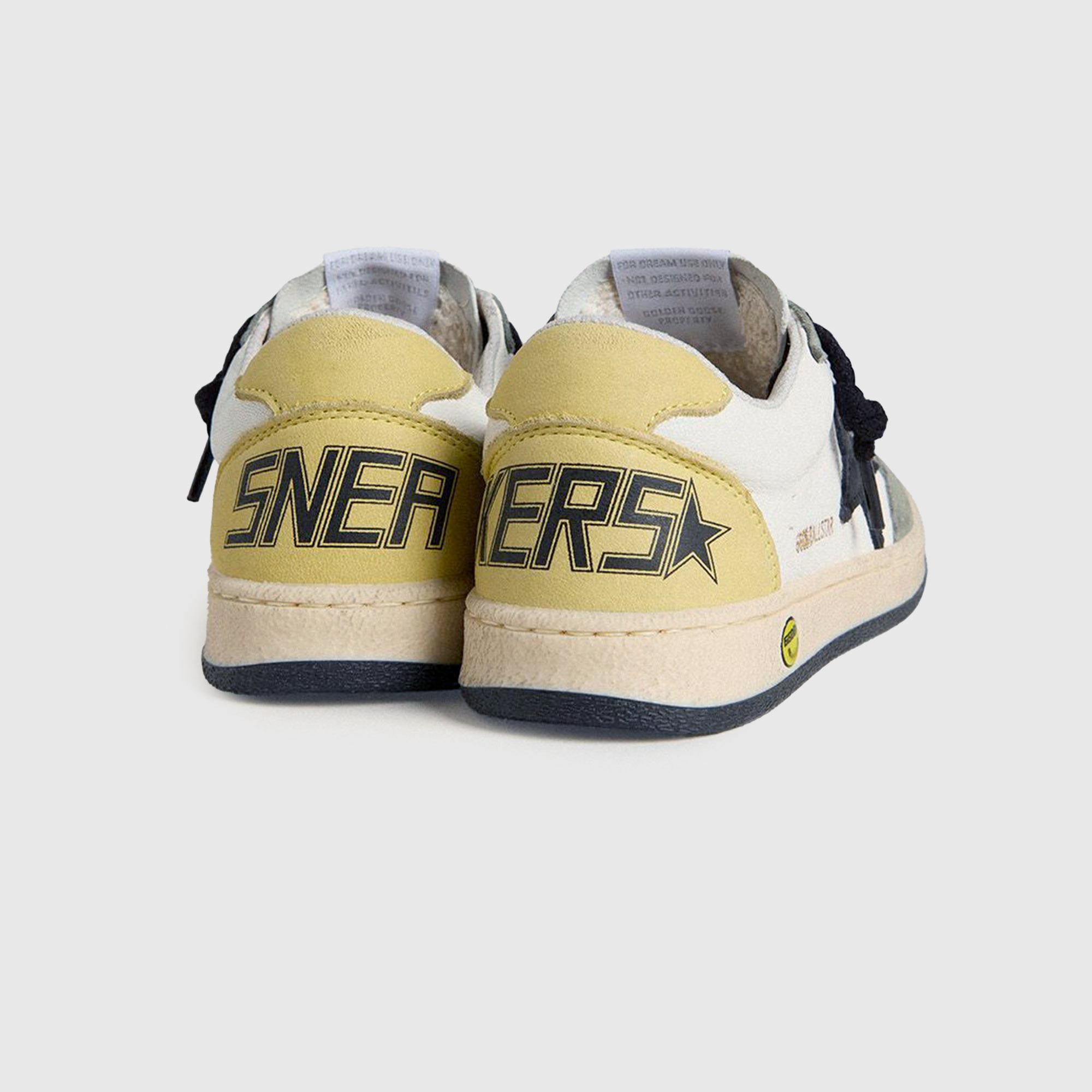 Sneakers Ball Star Gialle Firmate GOLDEN GOOSE - annameglio.com abbigliamento moda