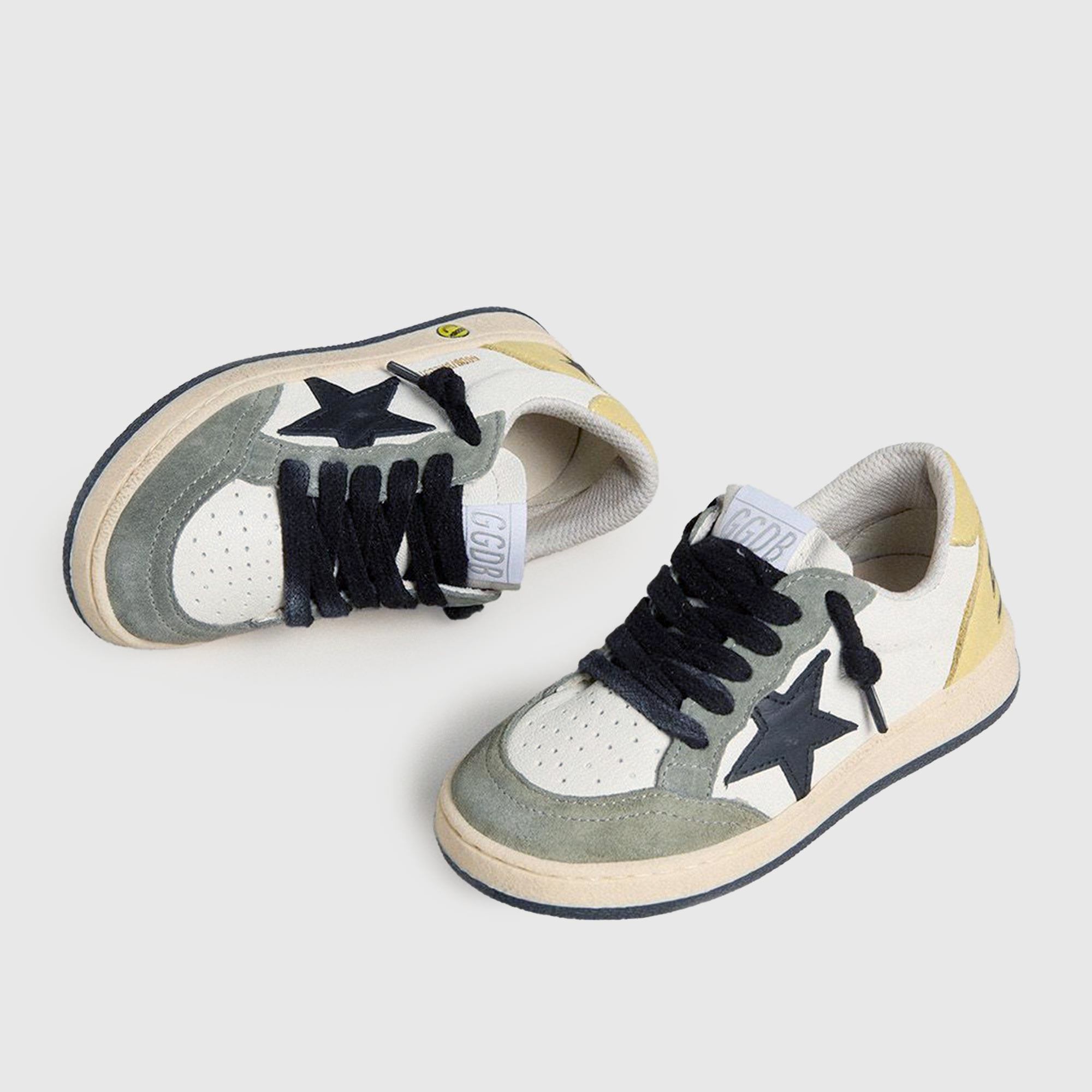 Sneakers Ball Star Gialle Firmate GOLDEN GOOSE - annameglio.com abbigliamento moda