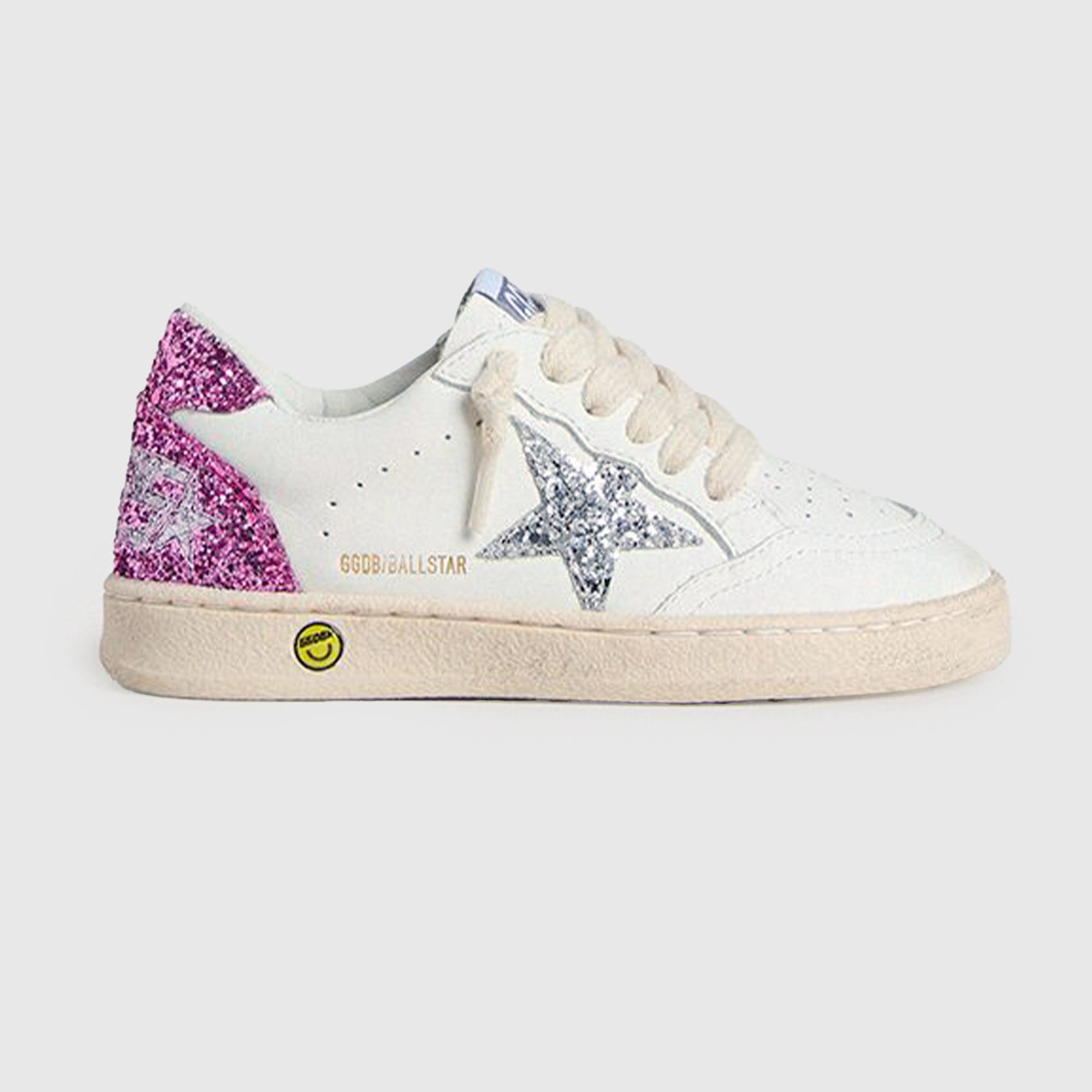Sneakers BallStar Glitterate Firmate GOLDEN GOOSE - annameglio.com abbigliamento moda