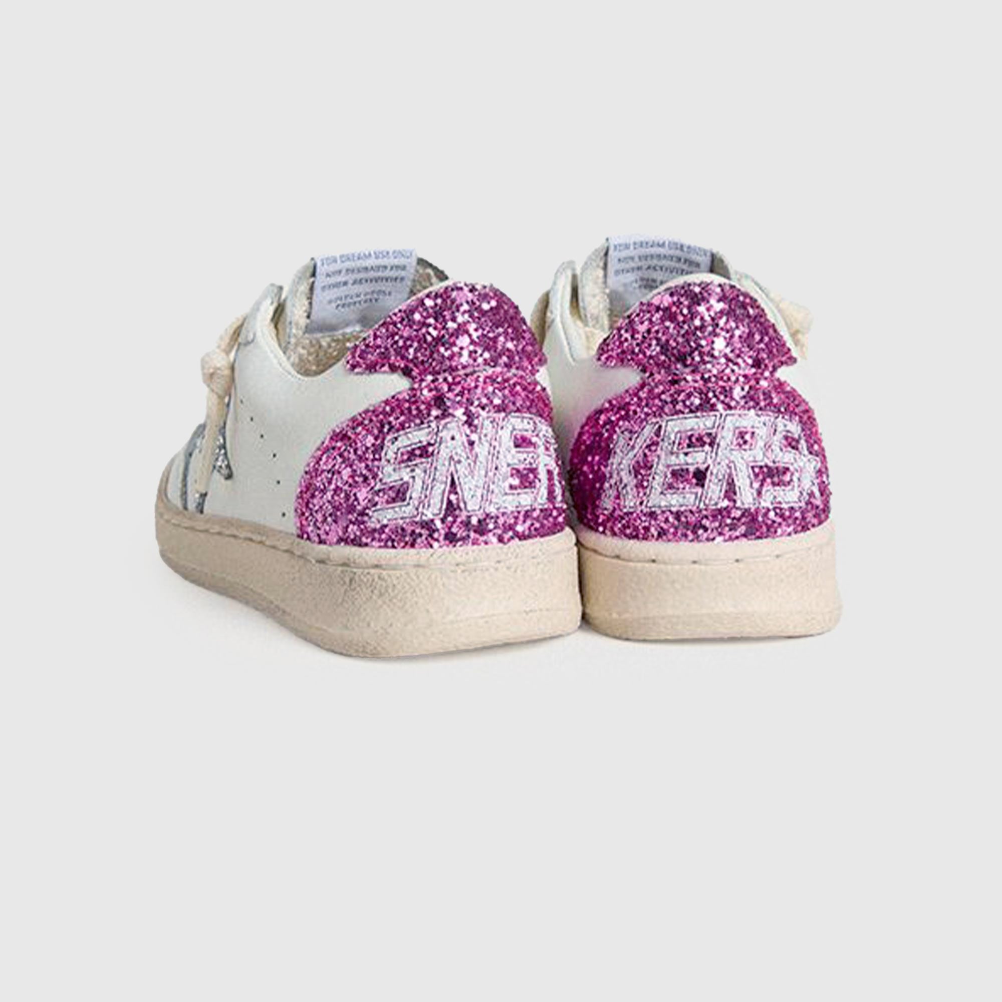 Sneakers BallStar Glitterate Firmate GOLDEN GOOSE - annameglio.com abbigliamento moda