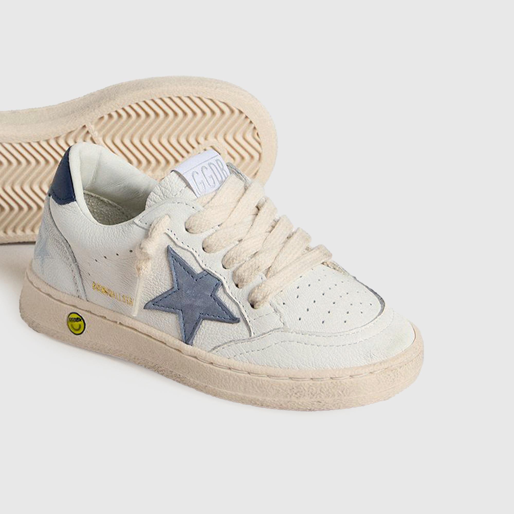 Sneakers BallStar Stella Blu Firmate GOLDEN GOOSE - annameglio.com abbigliamento moda