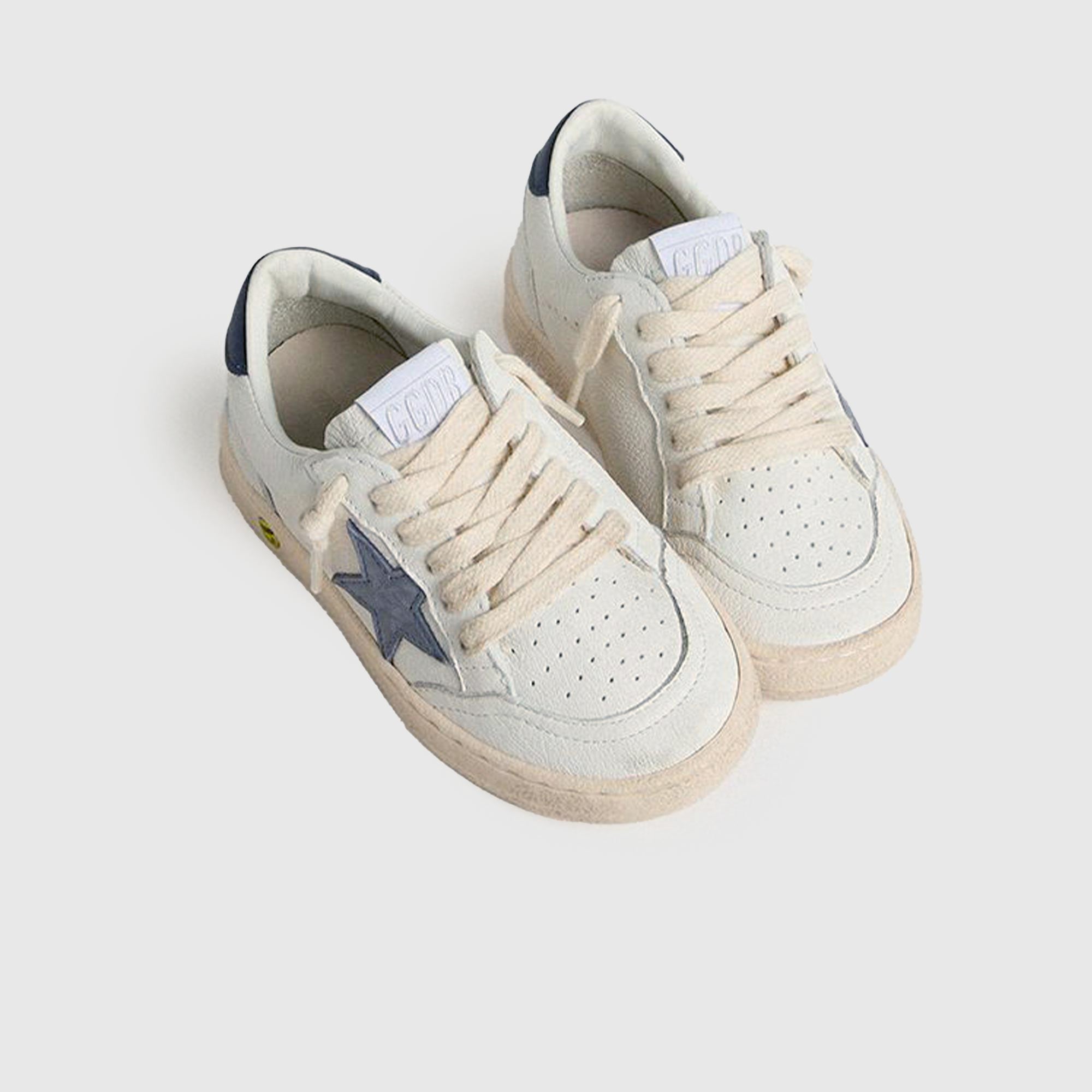 Sneakers BallStar Stella Blu Firmate GOLDEN GOOSE - annameglio.com abbigliamento moda