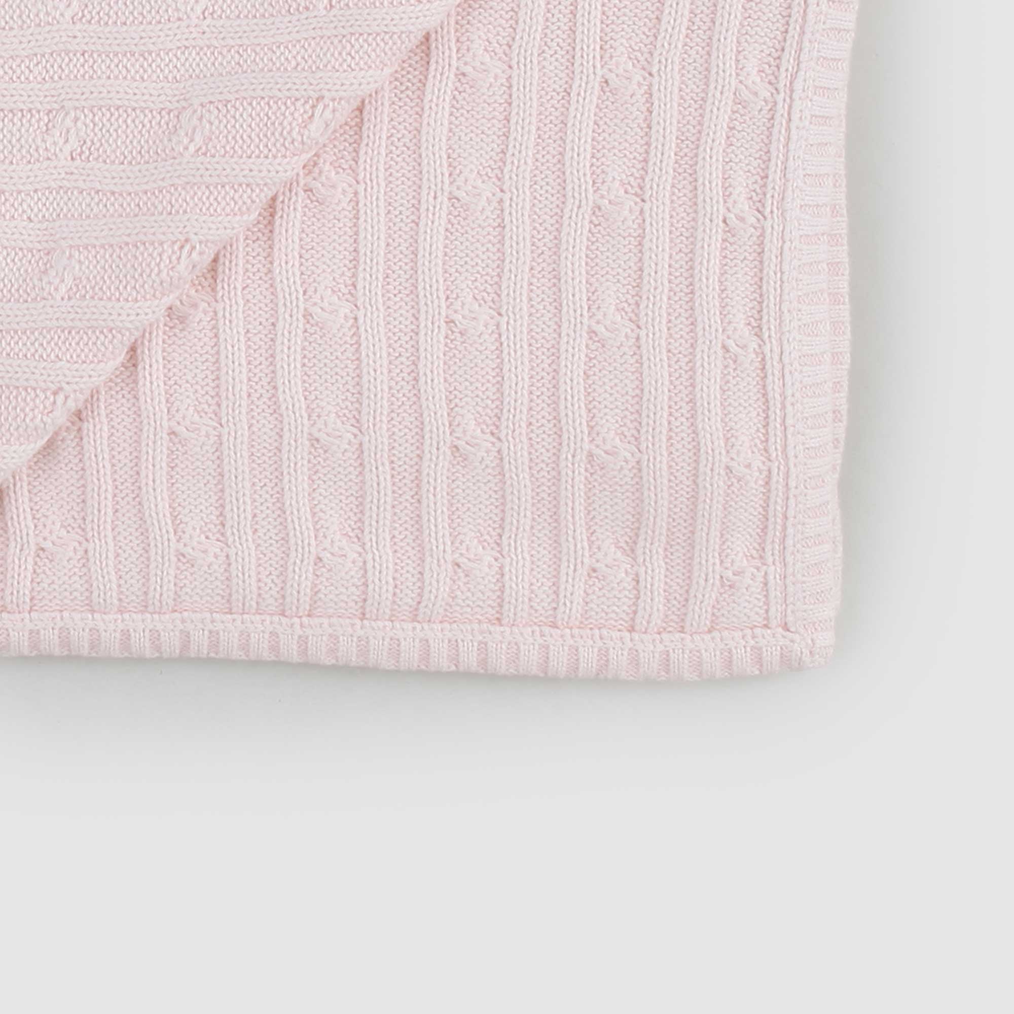 Copertina Rosa A Trecce Firmata Ralph Lauren - annameglio.com abbigliamento moda