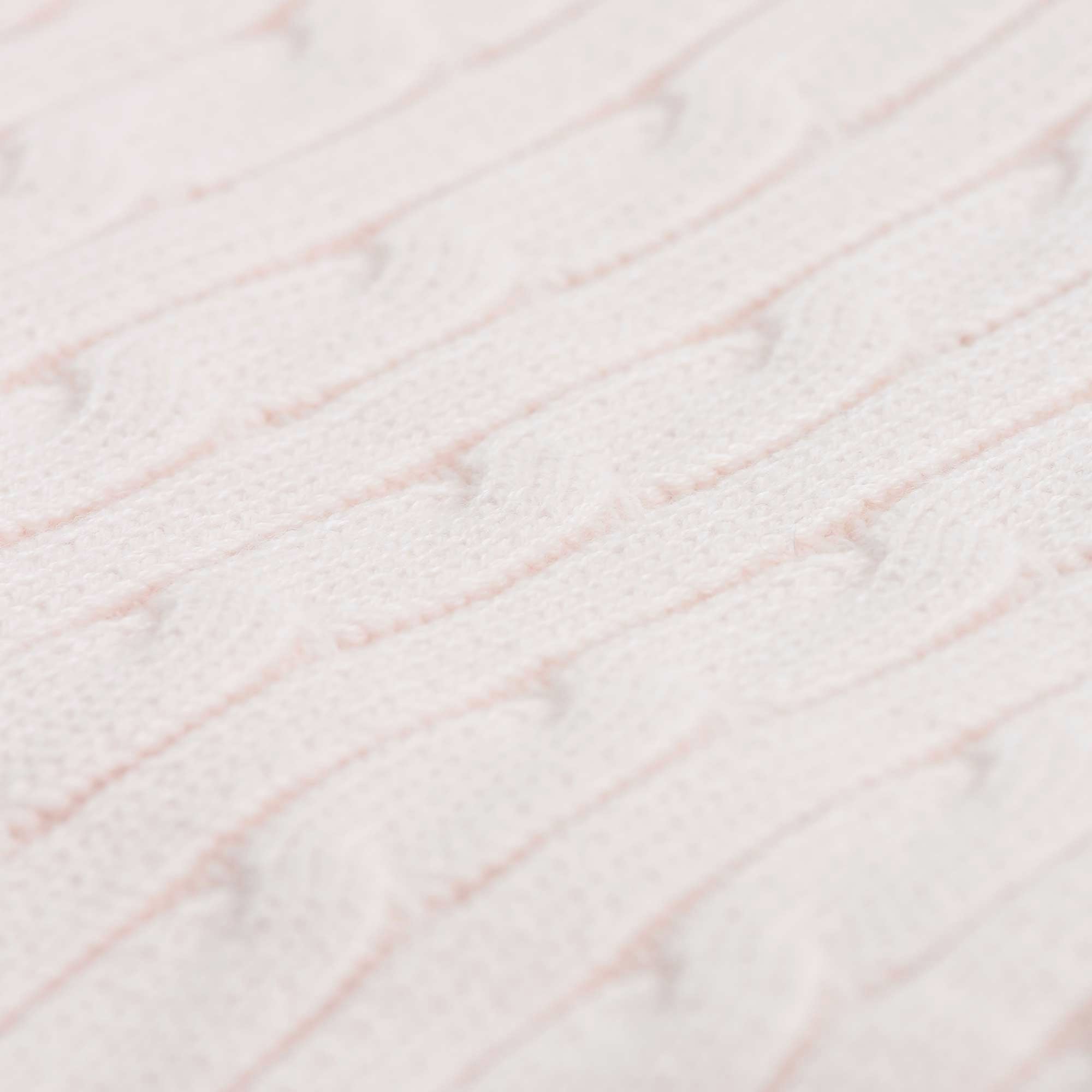 Copertina Rosa A Trecce Firmata Ralph Lauren - annameglio.com abbigliamento moda