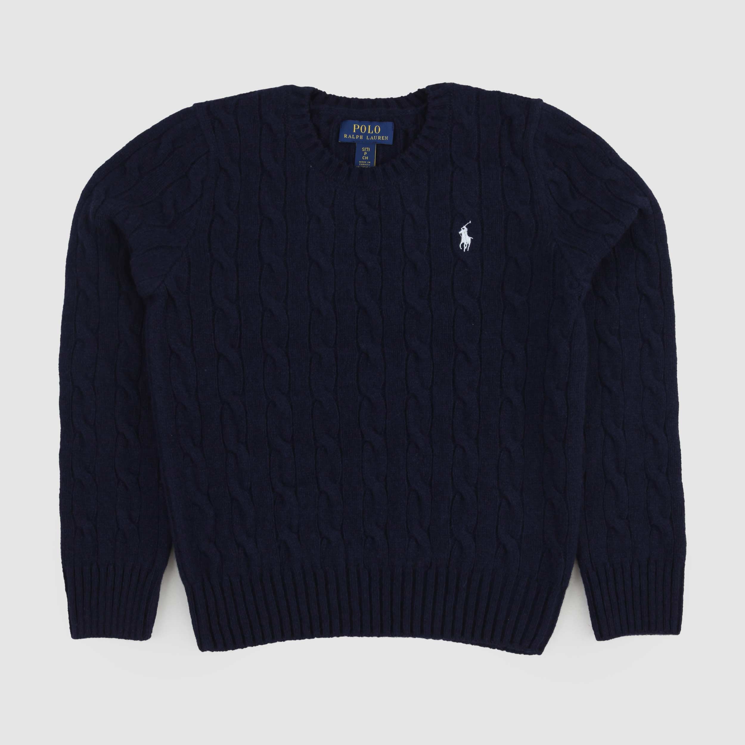 Maglioncino Blu A Trecce Firmato RALPH LAUREN - annameglio.com abbigliamento moda