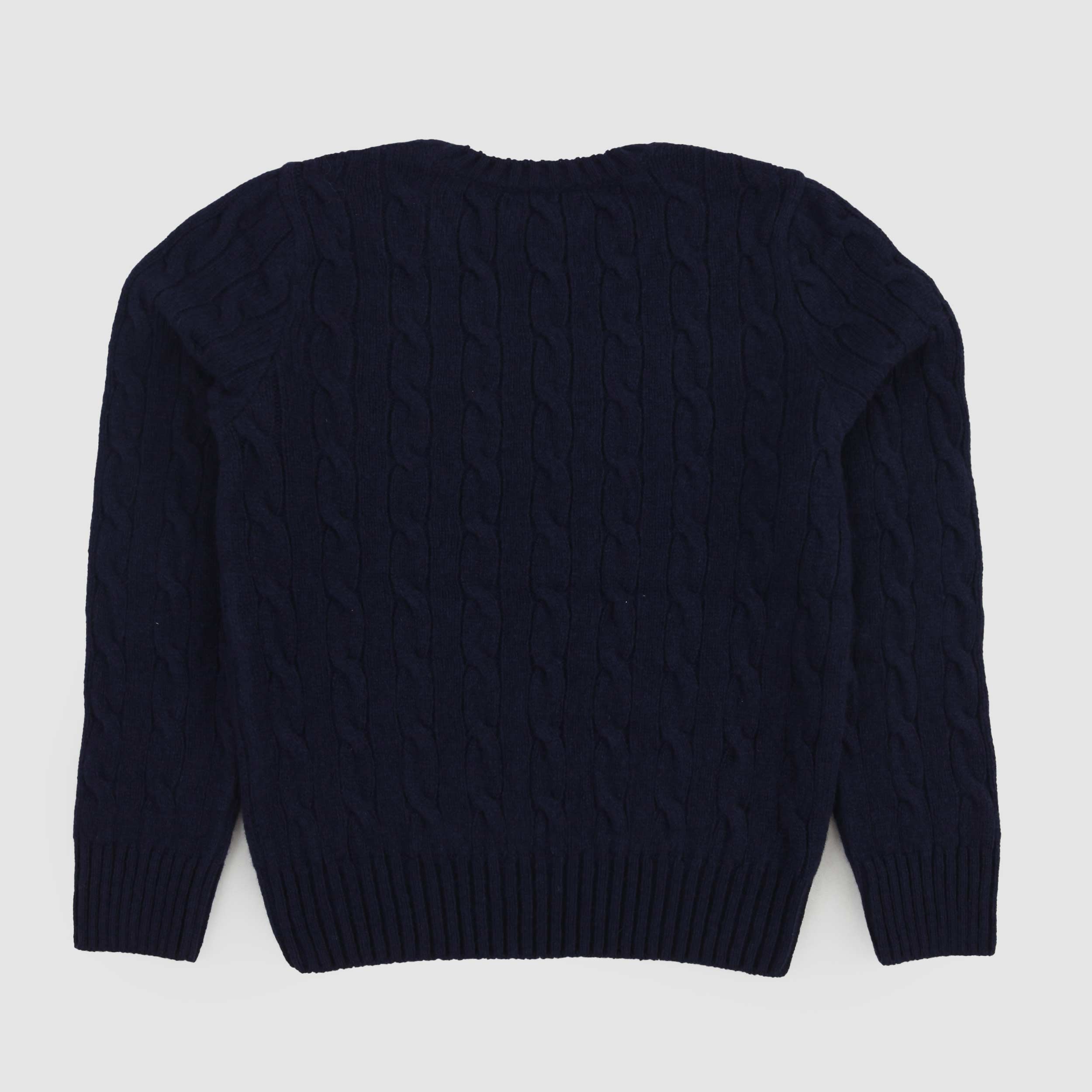 Maglioncino Blu A Trecce Firmato RALPH LAUREN - annameglio.com abbigliamento moda