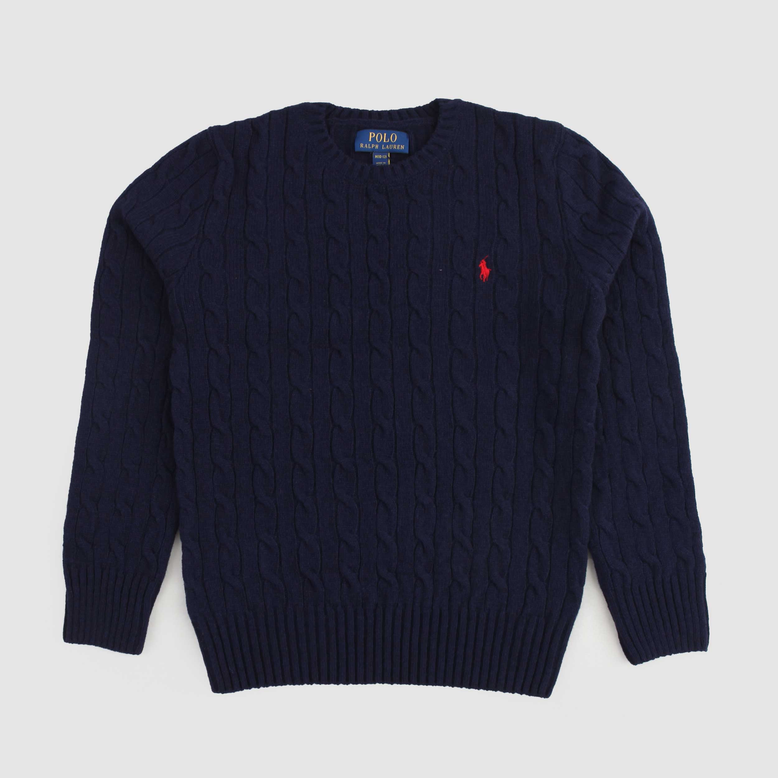 Maglione A Coste Con Logo Firmato RALPH LAUREN - annameglio.com abbigliamento moda