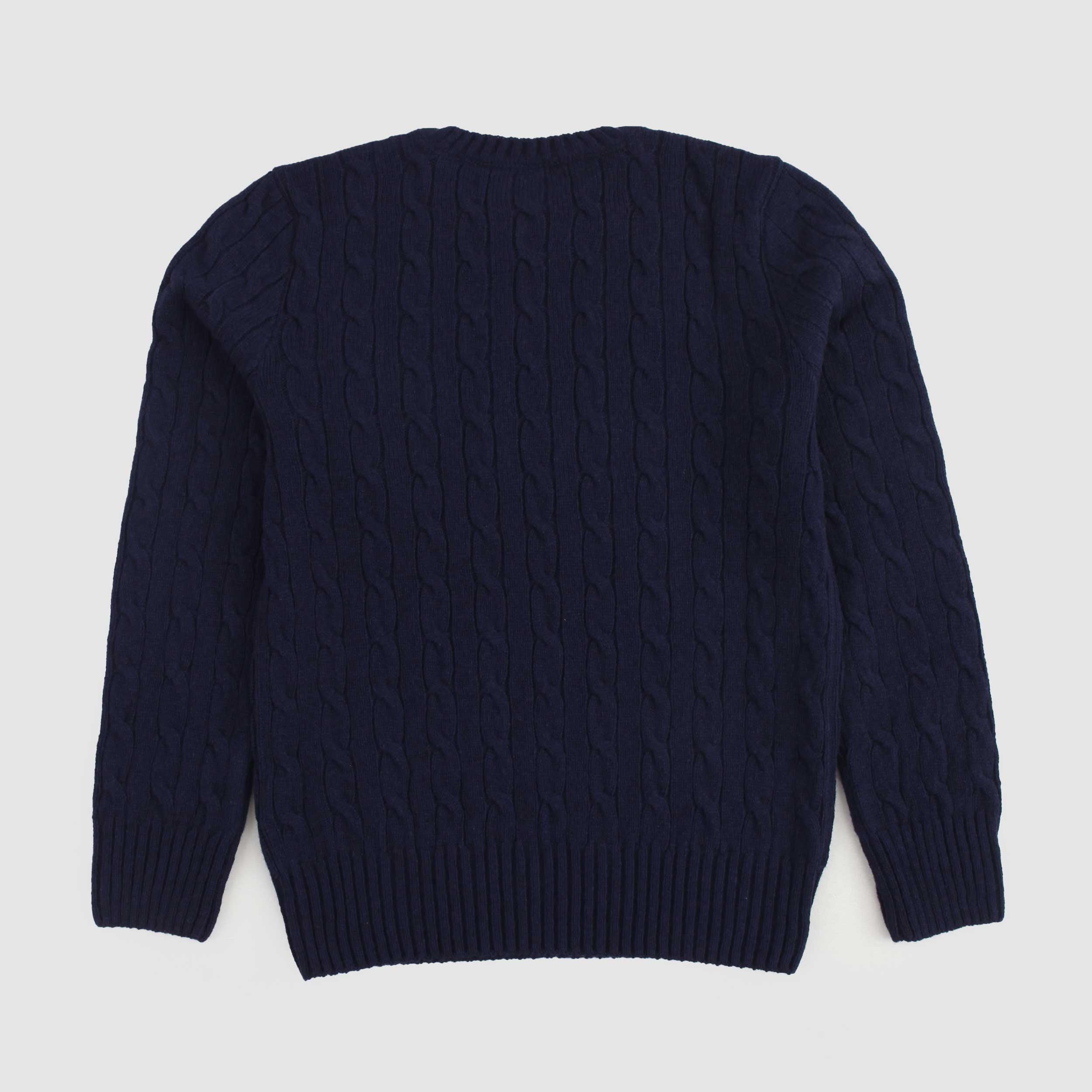 Maglione A Coste Con Logo Firmato RALPH LAUREN - annameglio.com abbigliamento moda