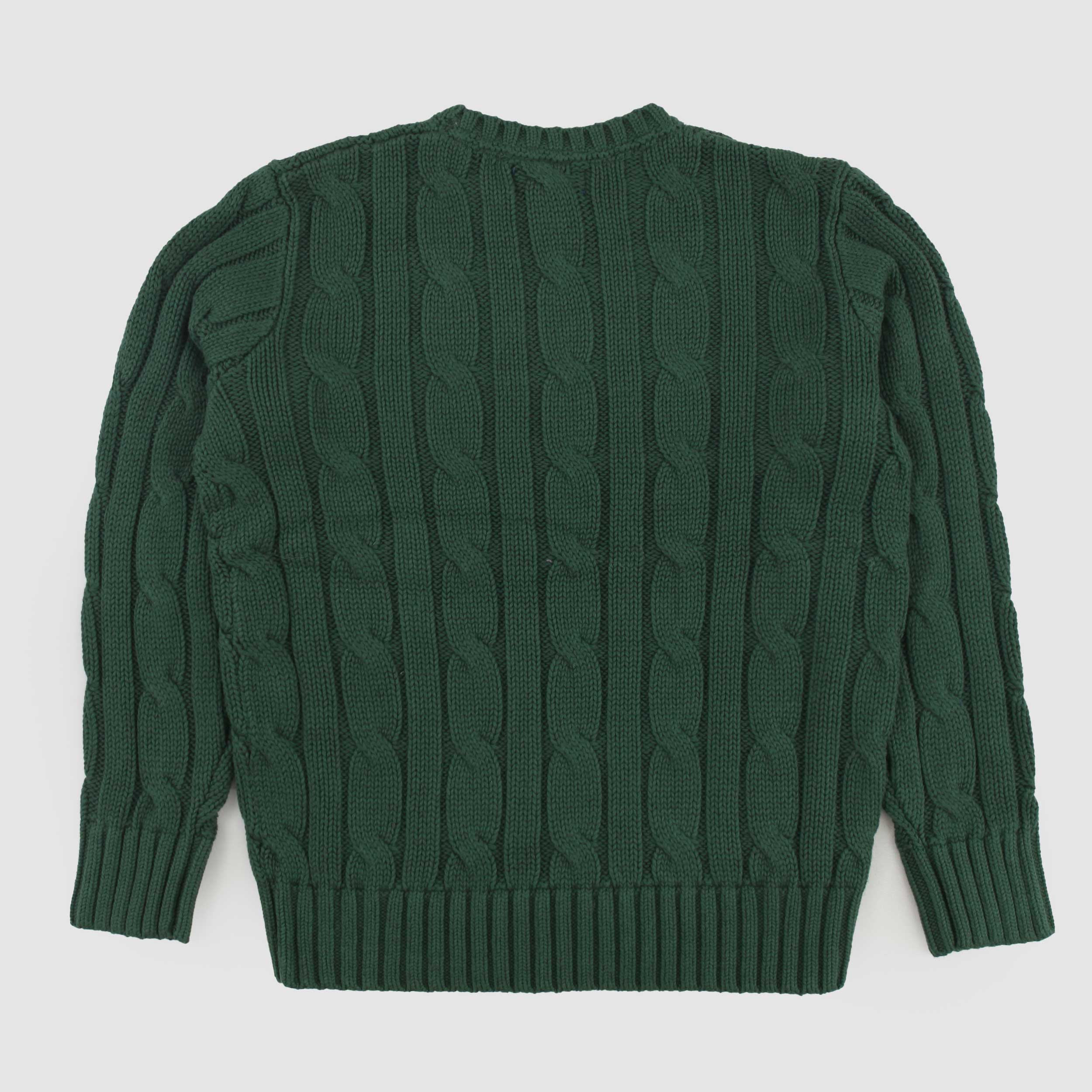 Pullover Verde A Trecce Firmato RALPH LAUREN - annameglio.com abbigliamento moda