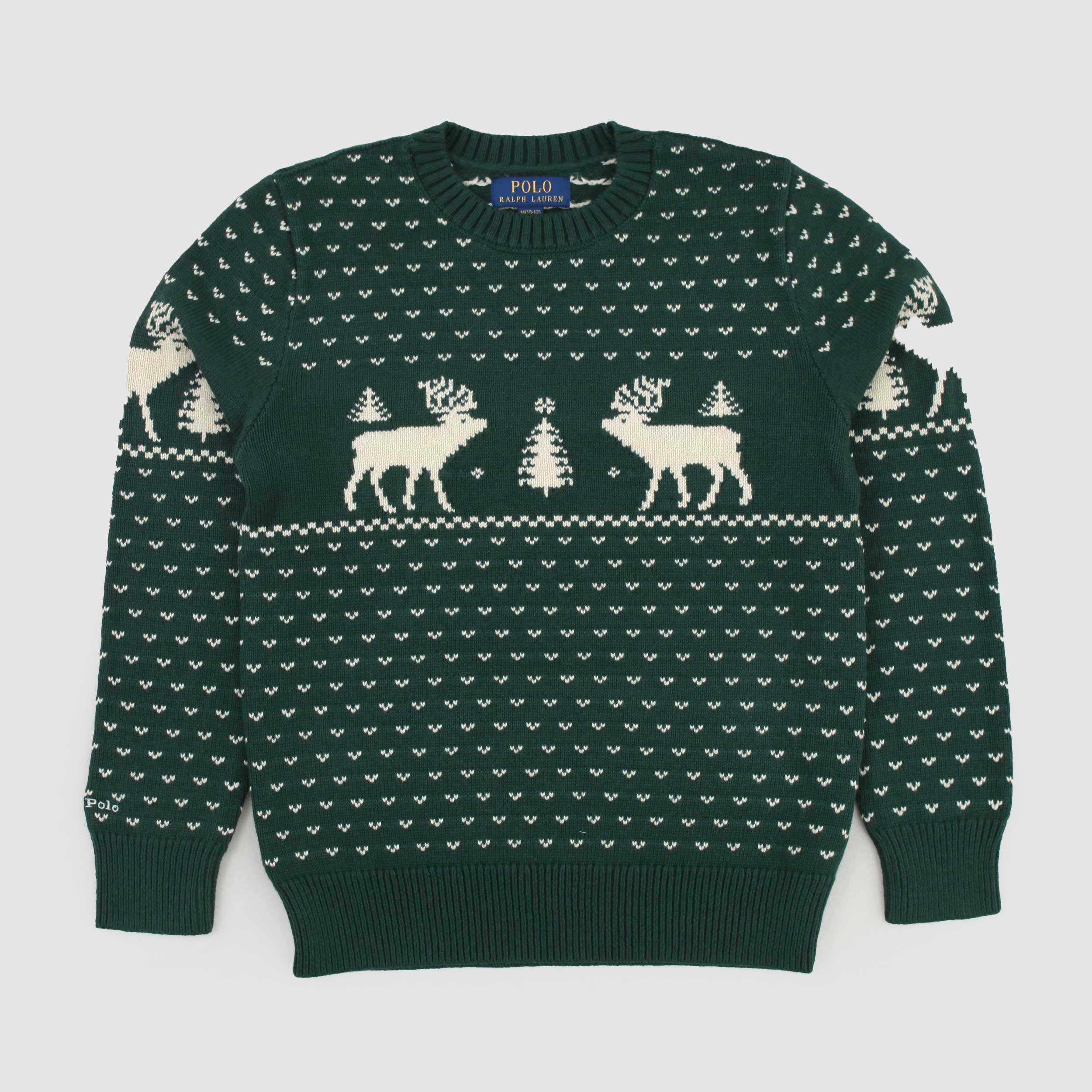 Pullover Verde Natalizio Firmato RALPH LAUREN - annameglio.com abbigliamento moda