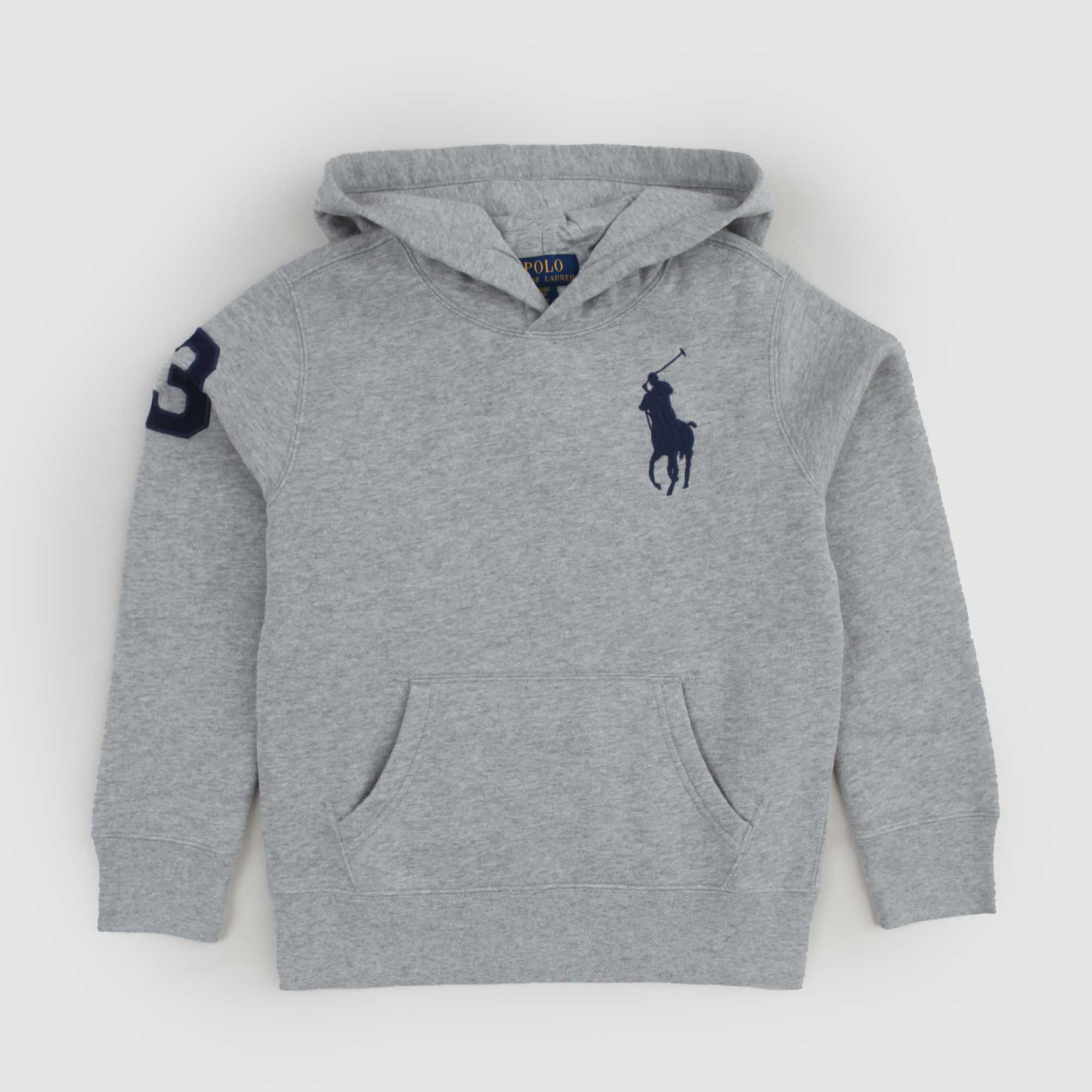 Felpa Grigia Con Cavallino Firmata RALPH LAUREN - annameglio.com abbigliamento moda