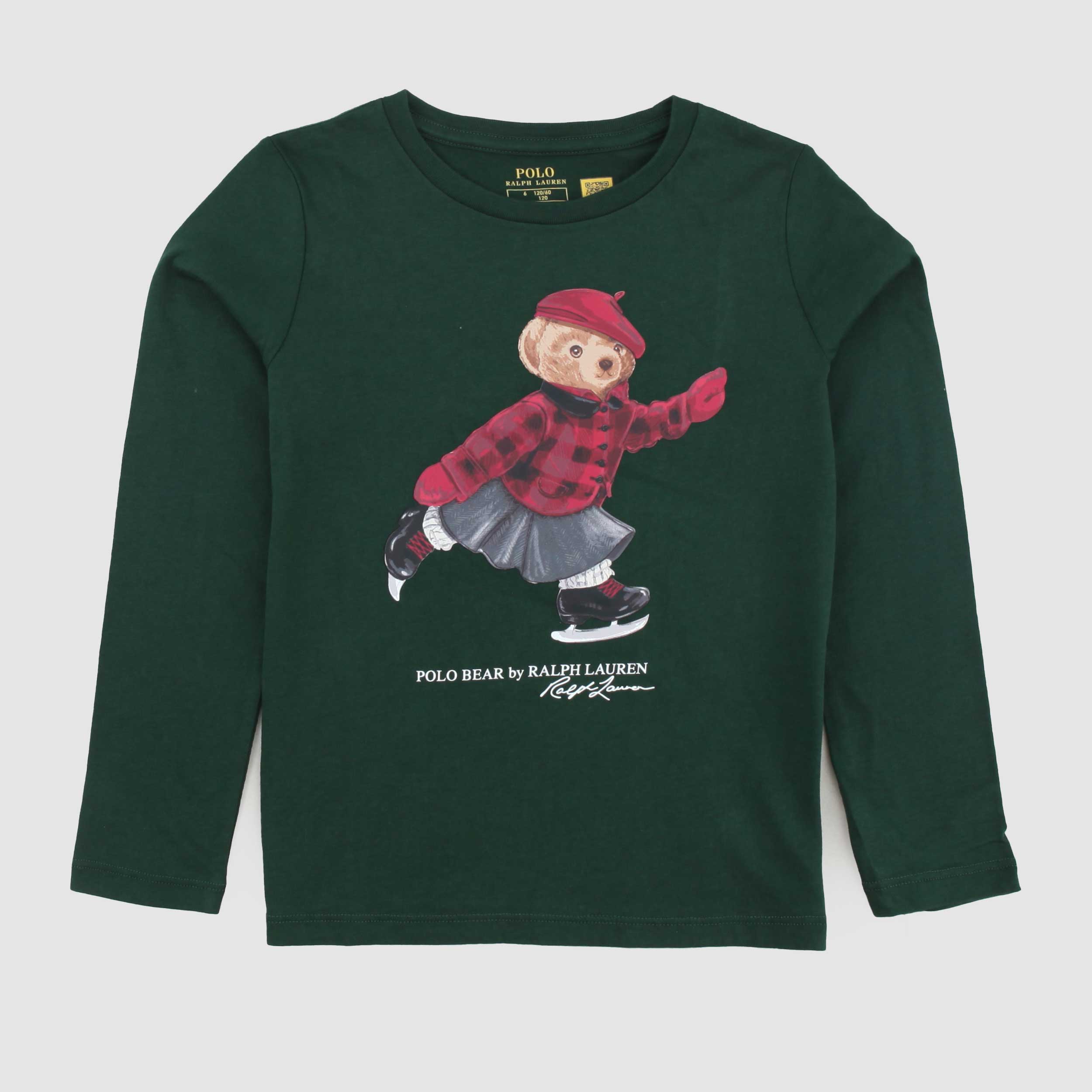 T-shirt Verde Con Stampa Firmata RALPH LAUREN - annameglio.com abbigliamento moda