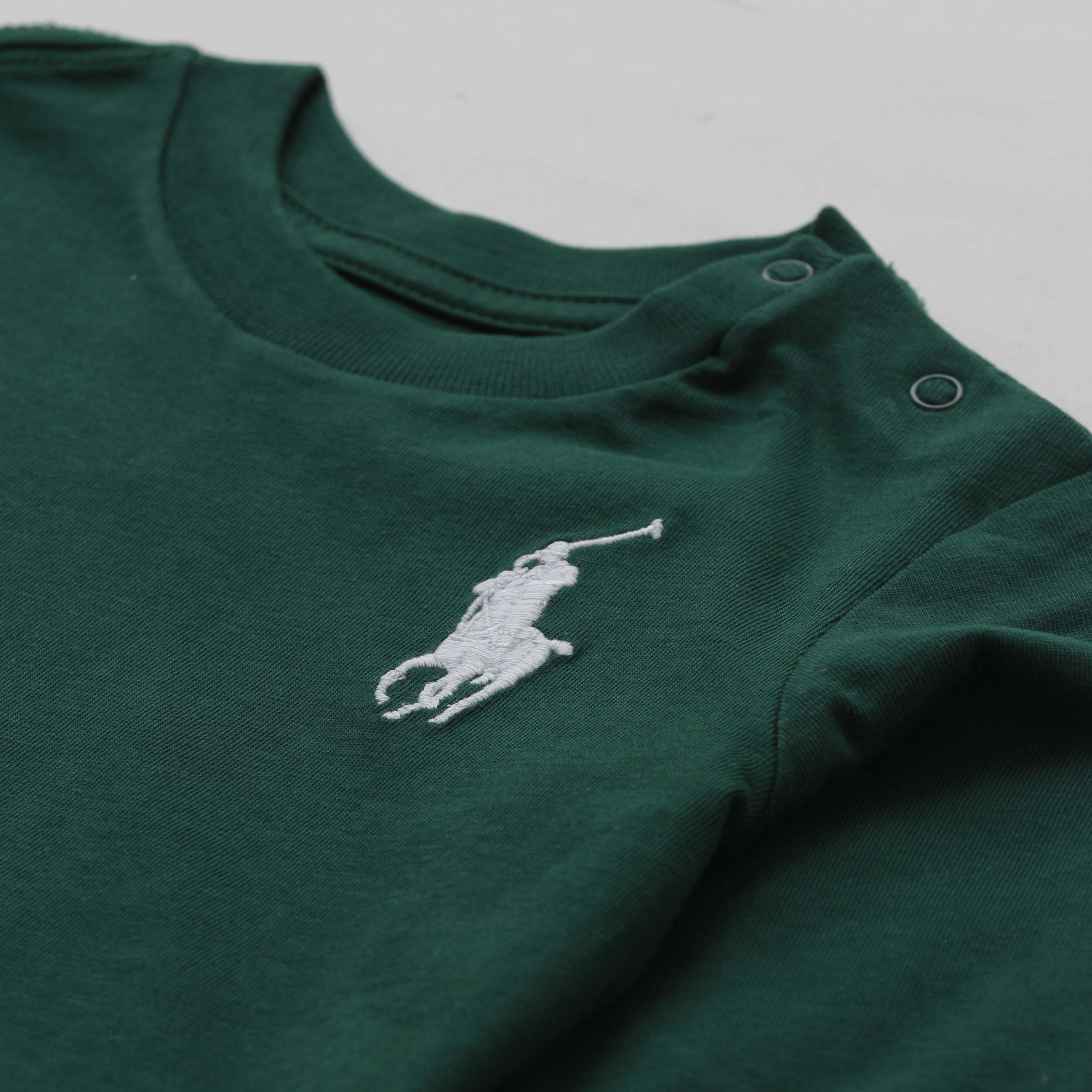 T-shirt Bottoncini Laterali Firmata RALPH LAUREN - annameglio.com abbigliamento moda