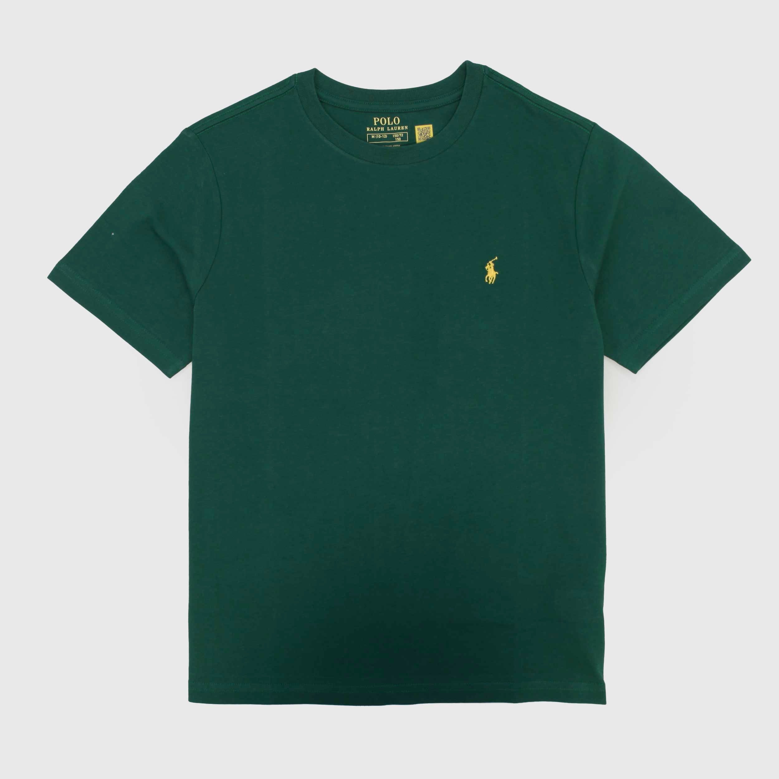 T-shirt Verde A Mezza Manica Firmata RALPH LAUREN - annameglio.com abbigliamento moda