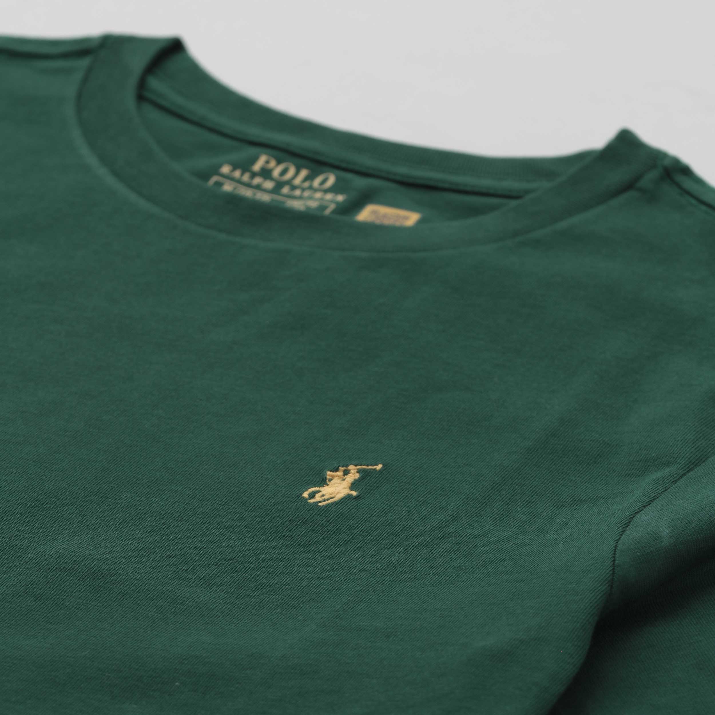 T-shirt Verde A Mezza Manica Firmata RALPH LAUREN - annameglio.com abbigliamento moda