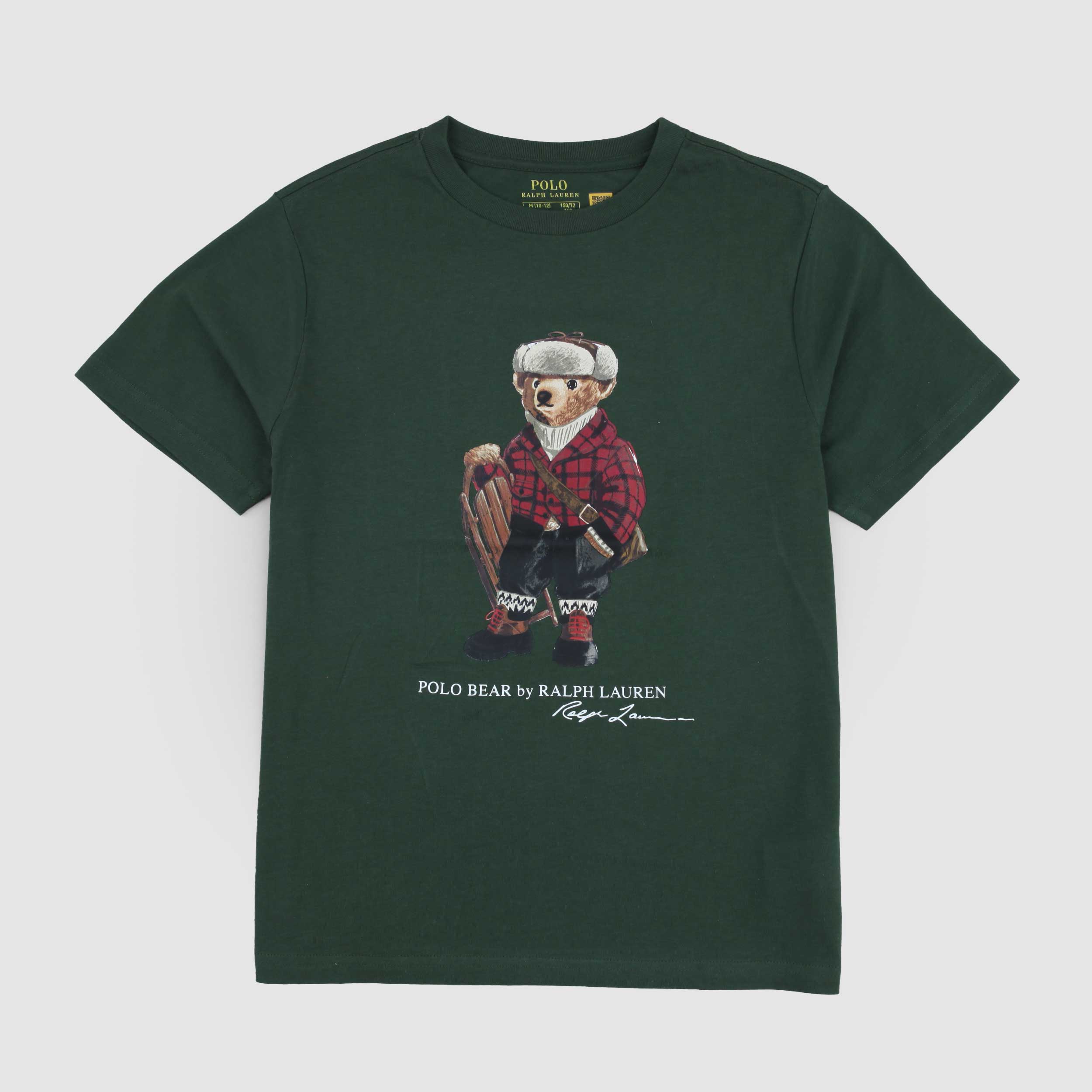 T-shirt Verde Con Stampa Iconica By RALPH LAUREN - annameglio.com abbigliamento moda