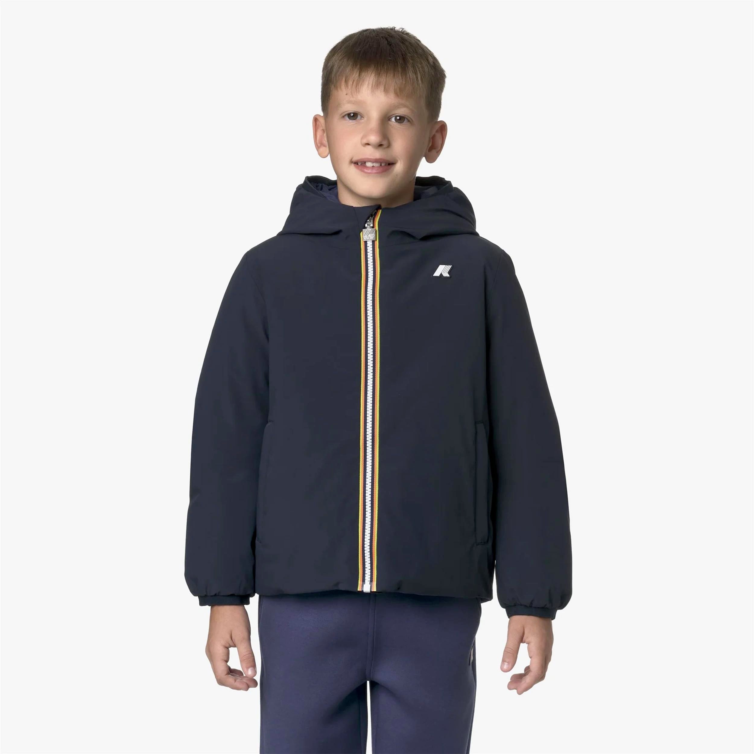 Giacca P.Jack St Warm Blu Firmata K-WAY - annameglio.com abbigliamento moda