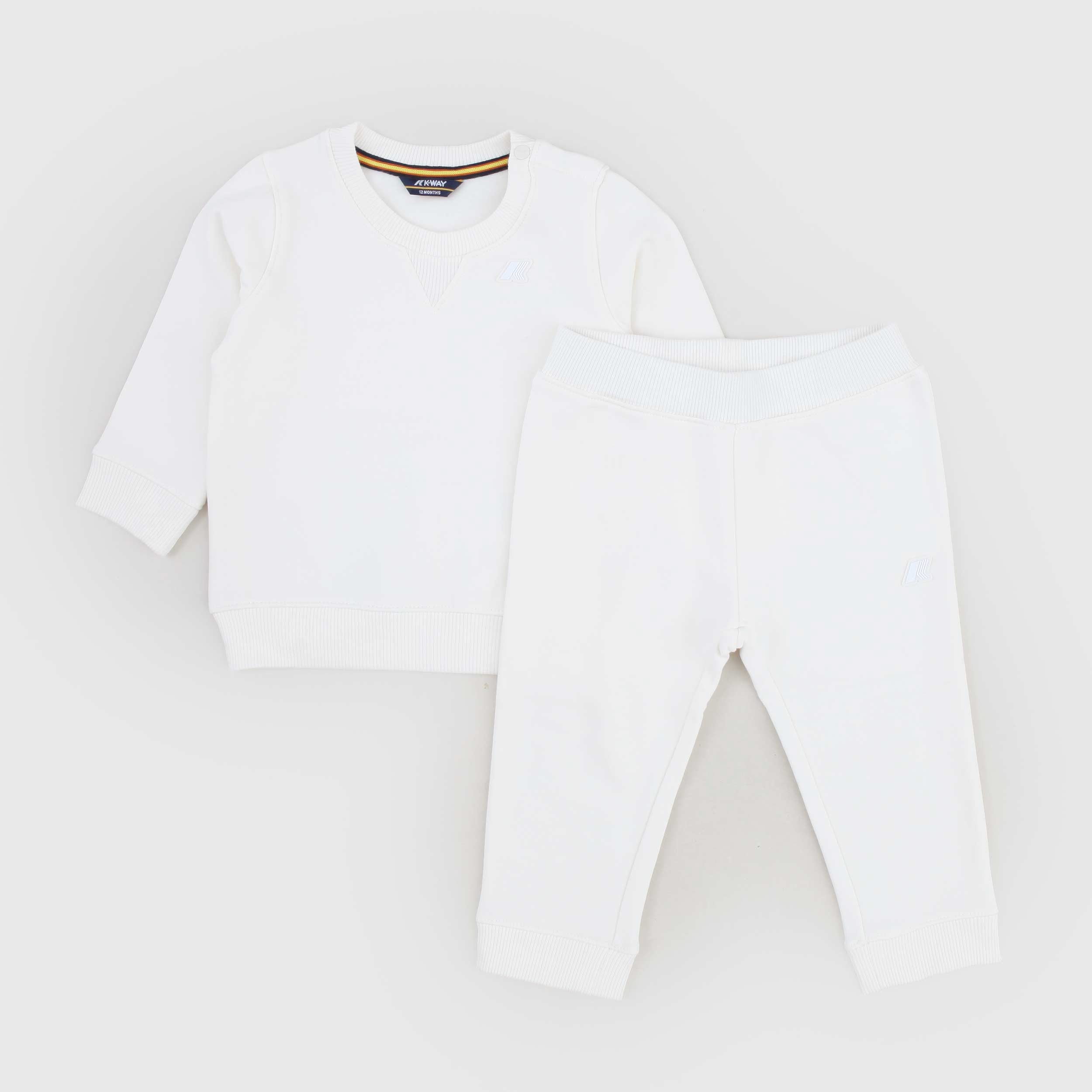 Completo Bianco Due Pezzi Firmato K-WAY - annameglio.com abbigliamento moda