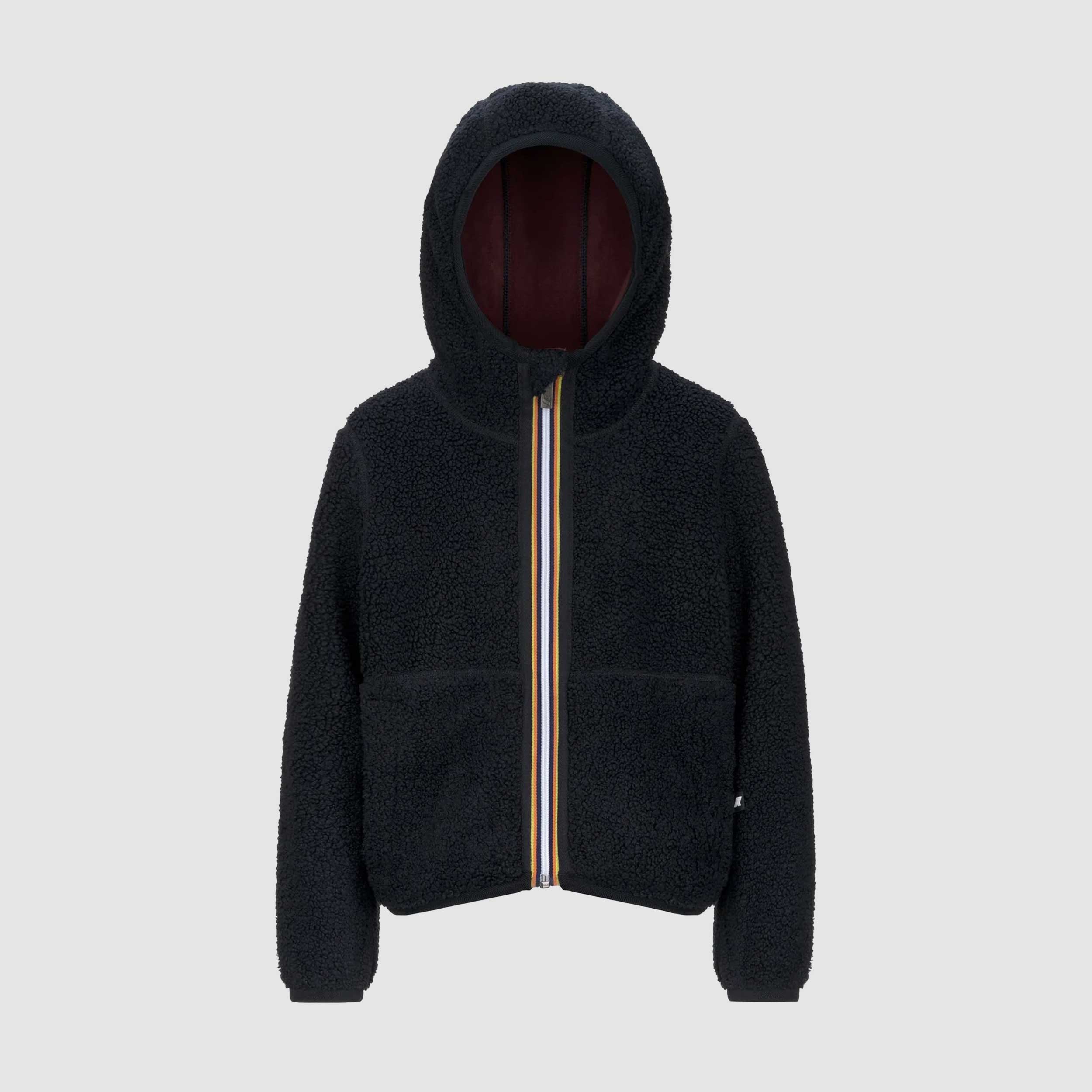 Giacca Blu P. Jack In Sherpa Firmata K-WAY - annameglio.com abbigliamento moda