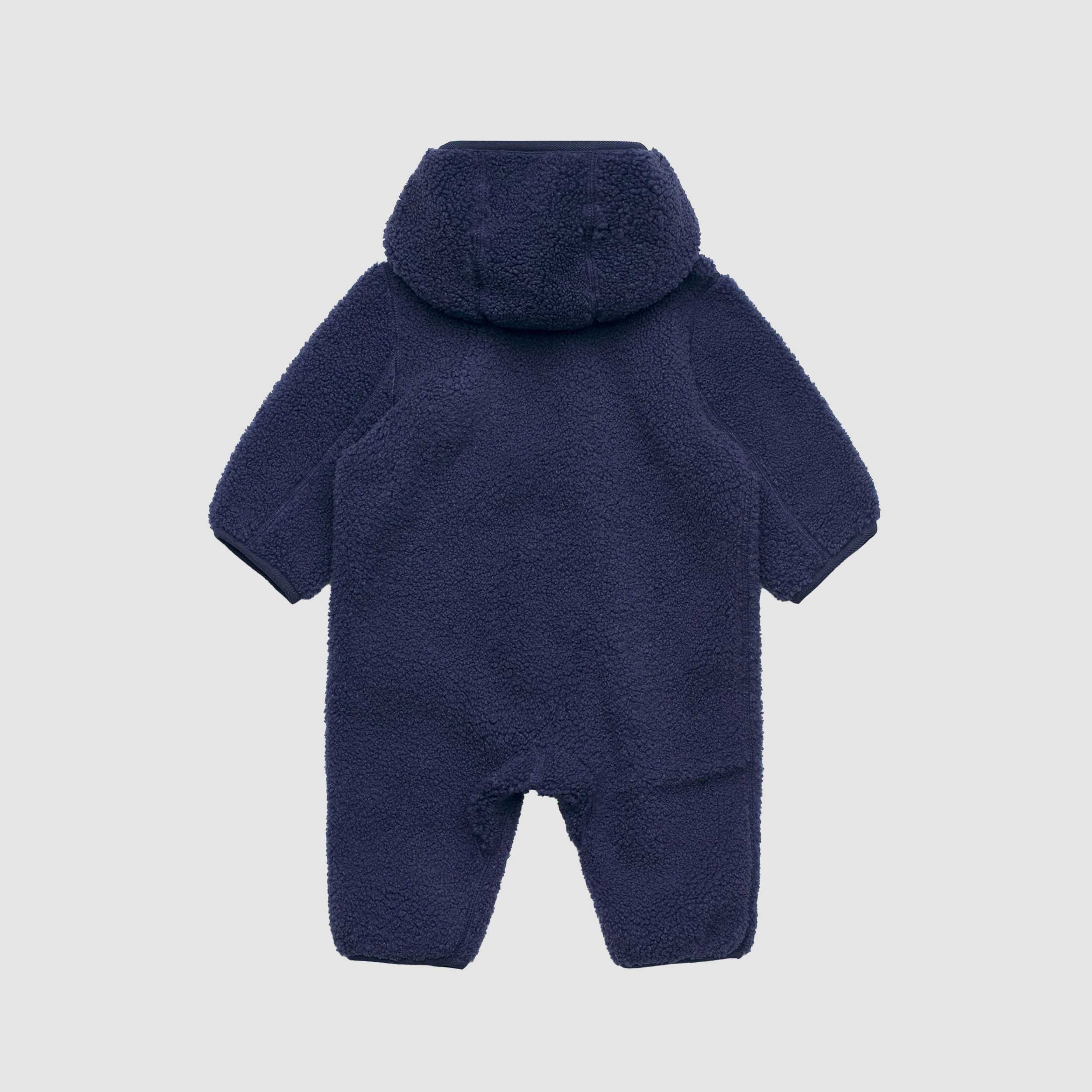 Tutina In Pile Blu E. Jannette Firmata K-WAY - annameglio.com abbigliamento moda