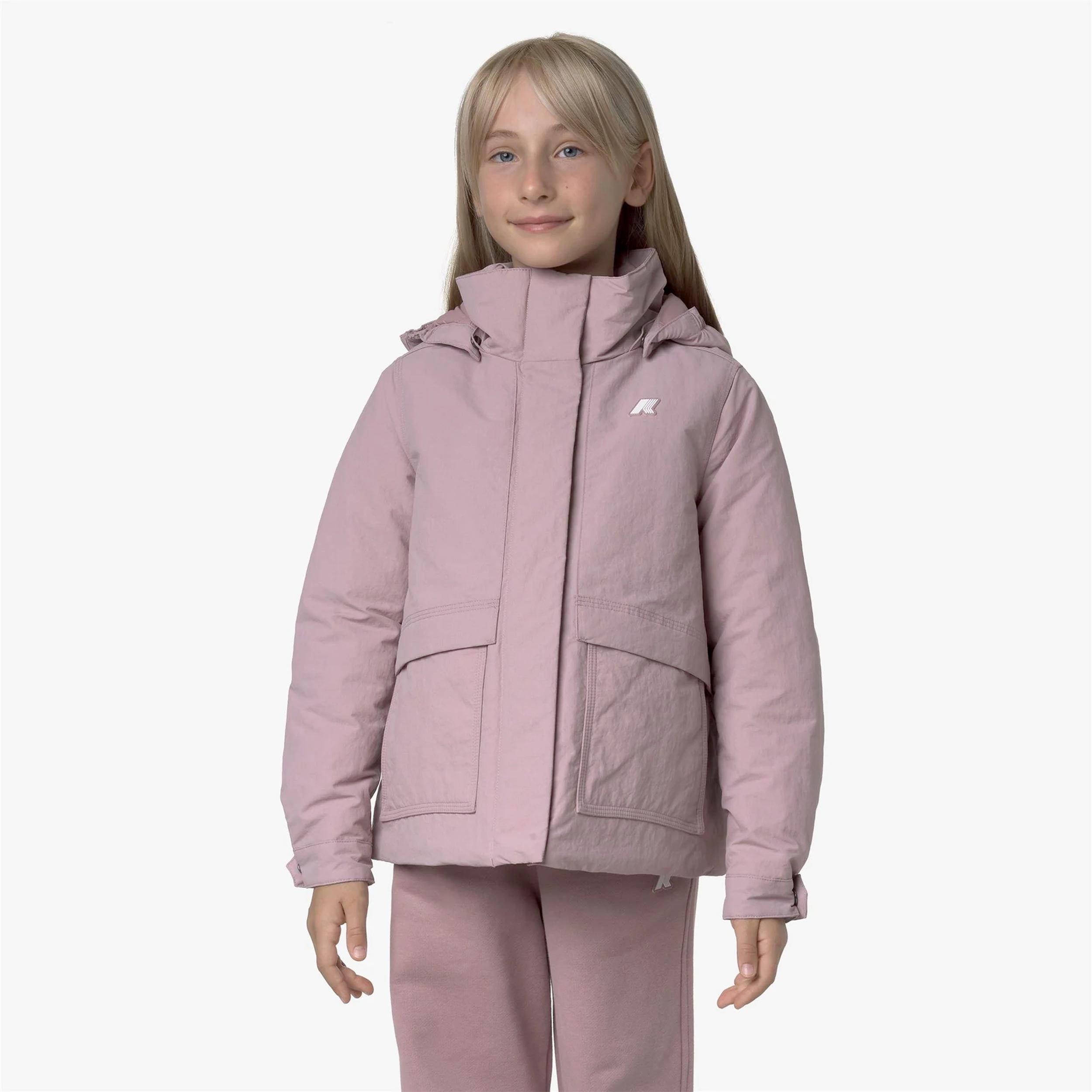 Giacca Rosa P. Kali Warm Firmata K-WAY - annameglio.com abbigliamento moda