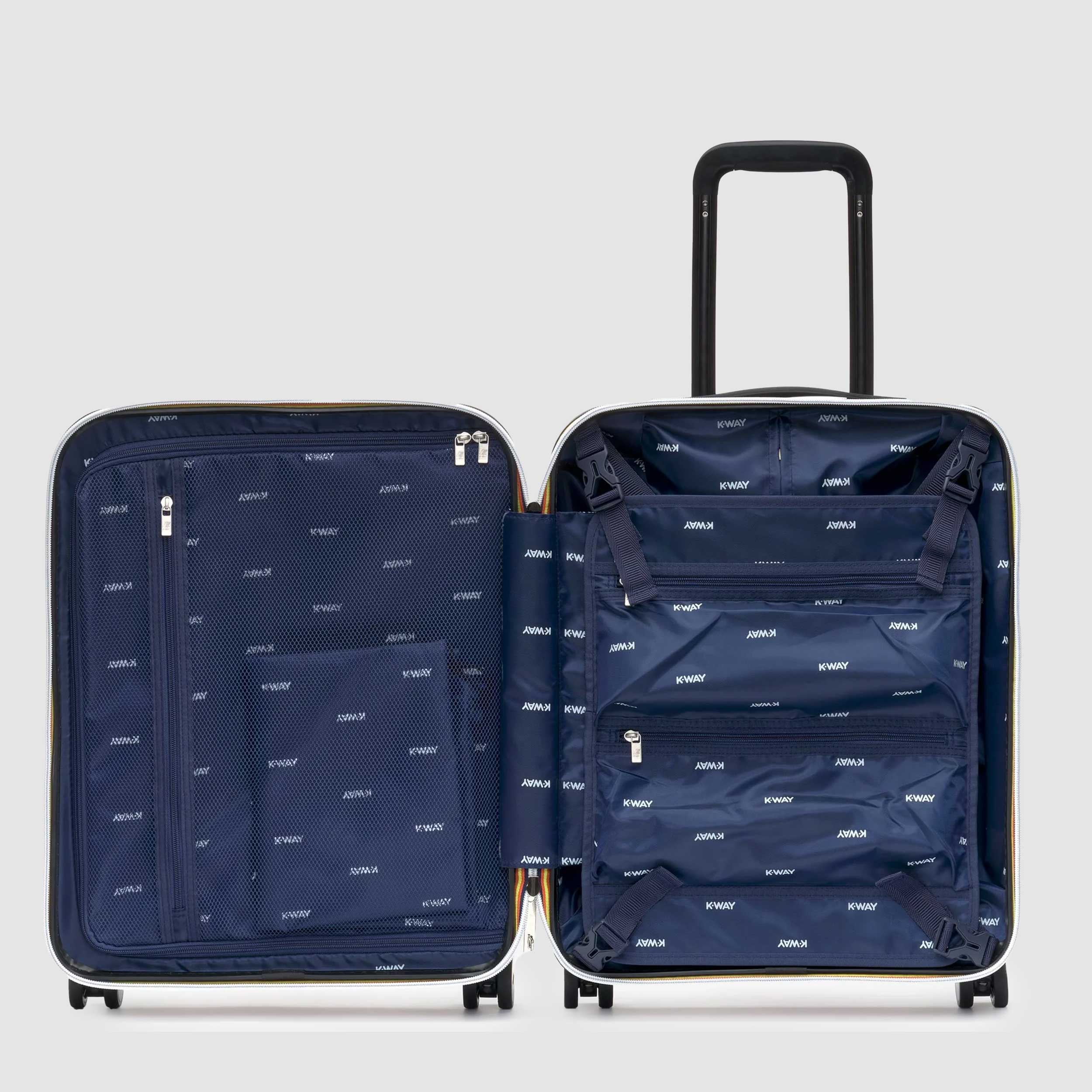 Trolley Nero Eudoxie Firmato K-WAY - annameglio.com abbigliamento moda