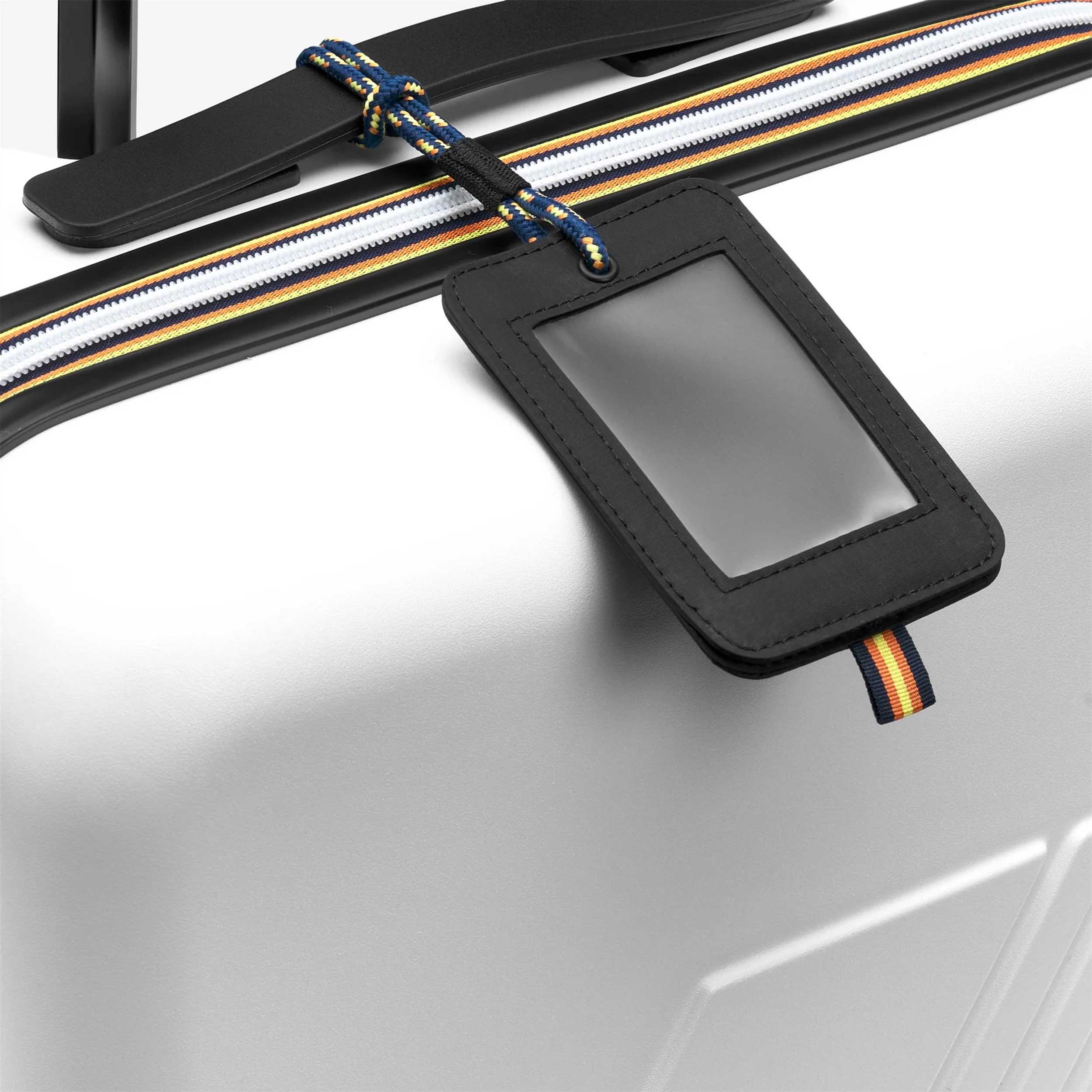 Valigia Trolley Bianca Eudoxie Firmata K-WAY - annameglio.com abbigliamento moda