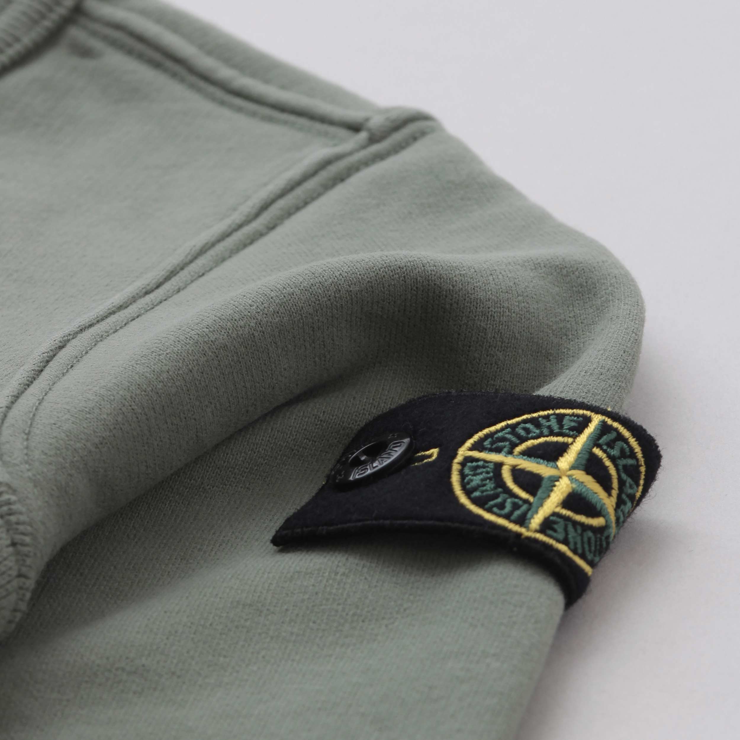 Felpa Verde In Cotone Firmata STONE ISLAND - annameglio.com abbigliamento moda