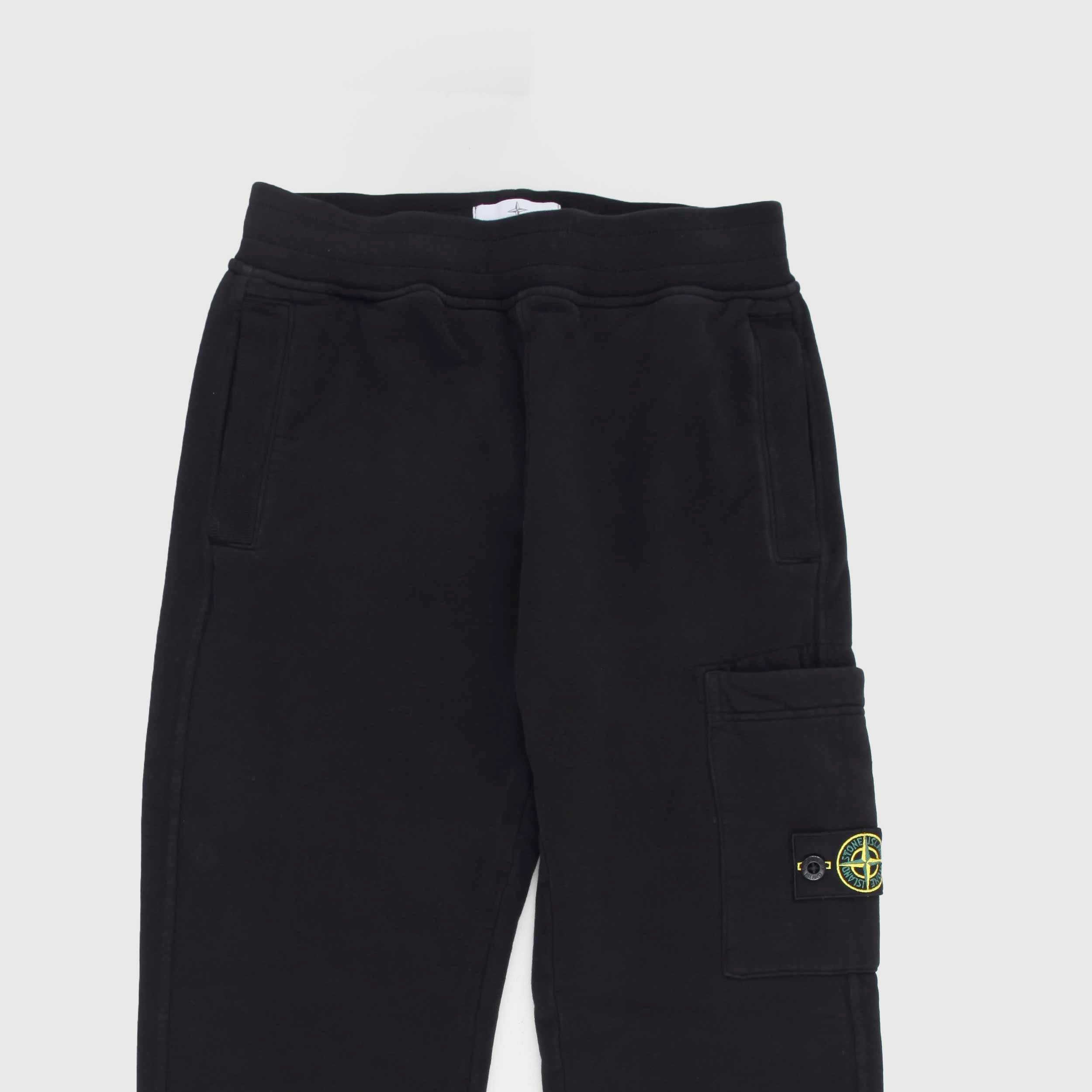Pantalone Tuta Nero Firmato STONE ISLAND - annameglio.com abbigliamento moda