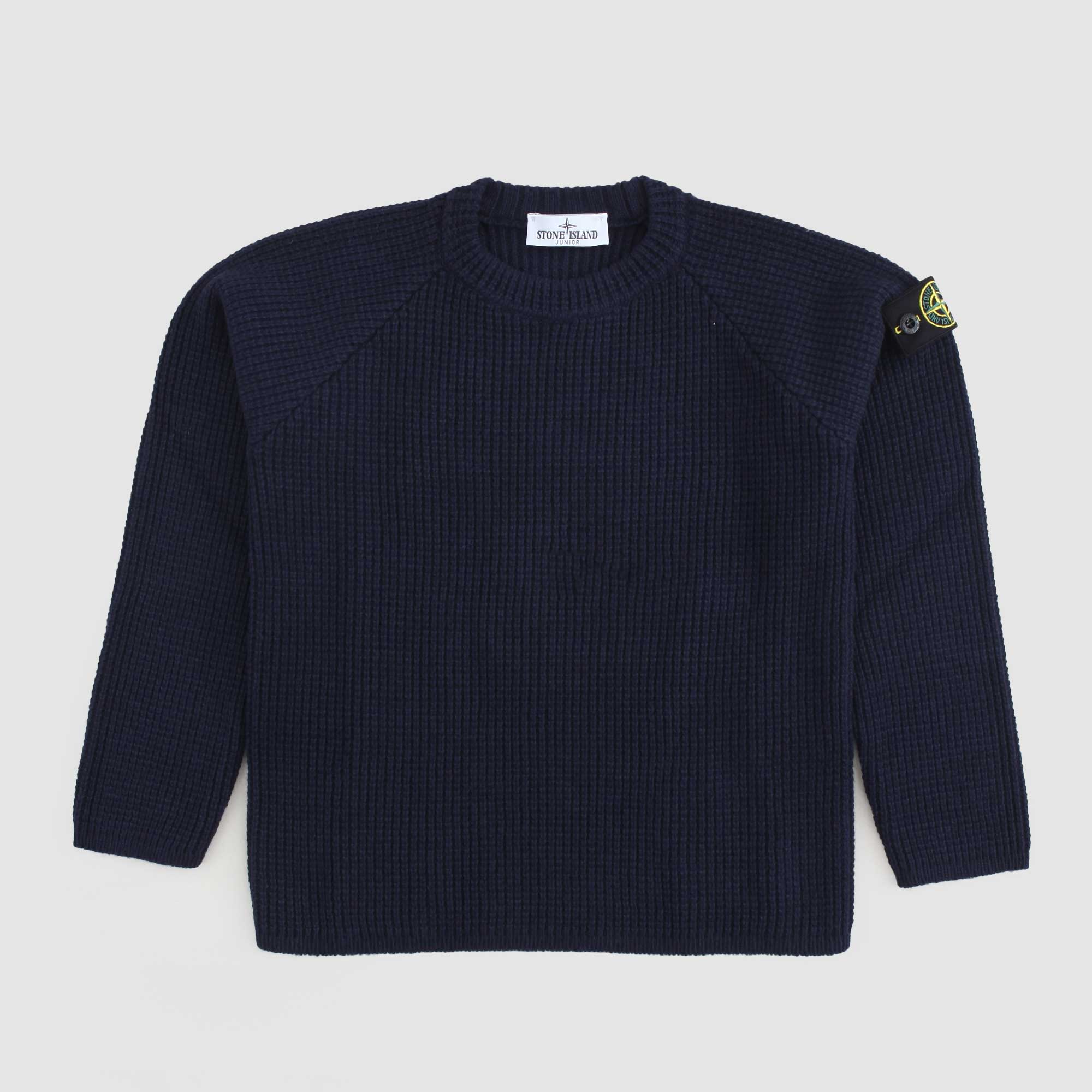 Maglioncino Blu Con Logo Firmato STONE ISLAND - annameglio.com abbigliamento moda