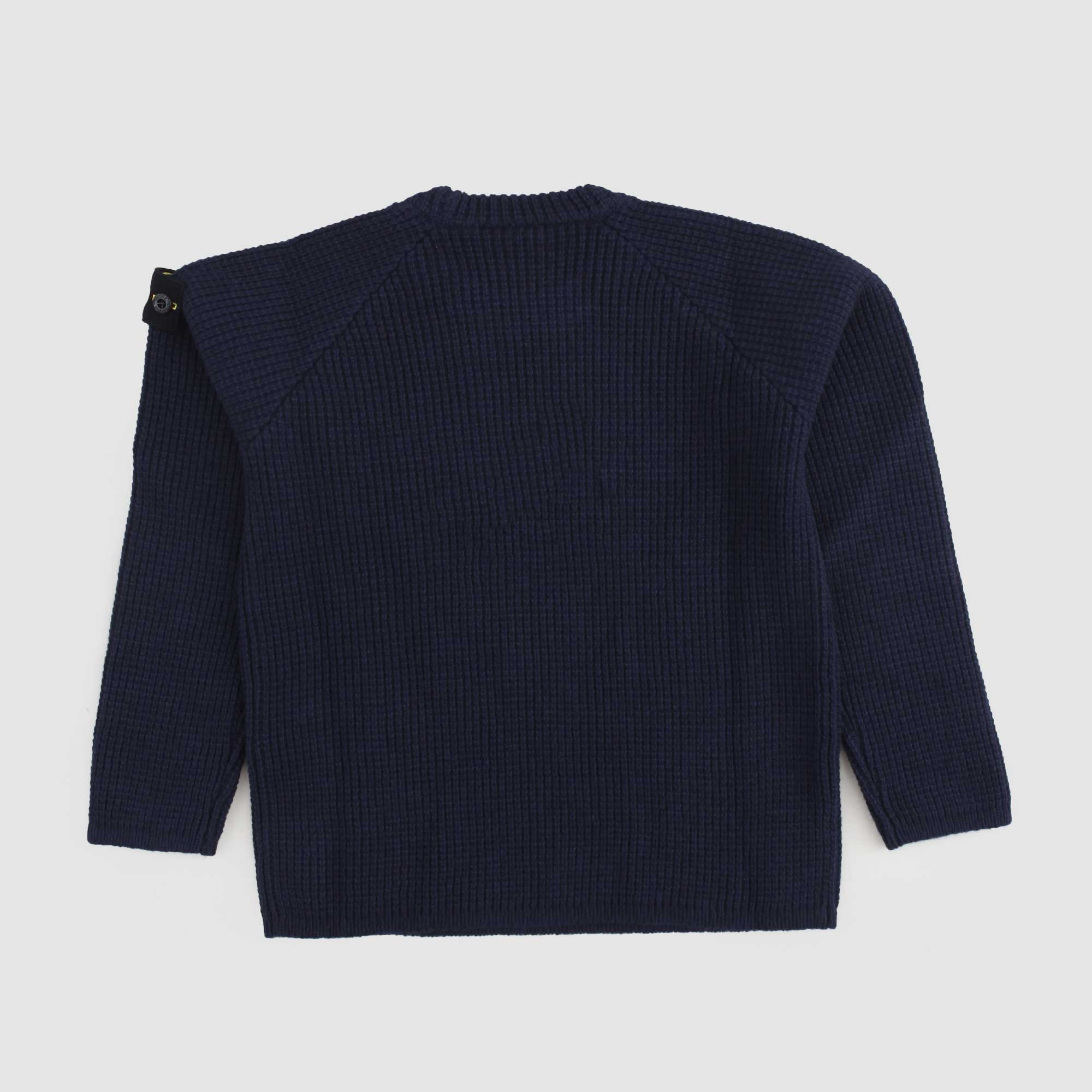 Maglioncino Blu Con Logo Firmato STONE ISLAND - annameglio.com abbigliamento moda