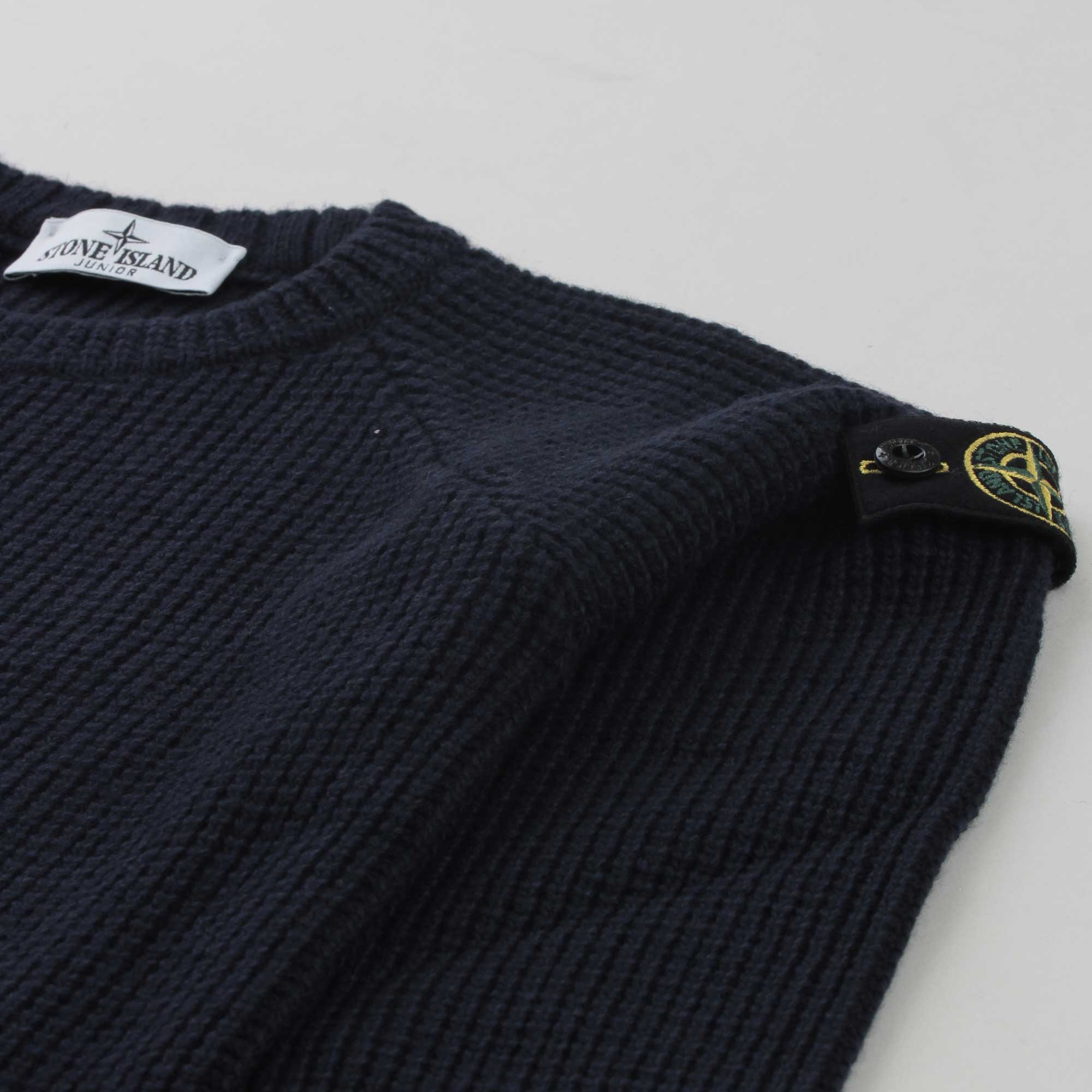 Maglioncino Blu Con Logo Firmato STONE ISLAND - annameglio.com abbigliamento moda