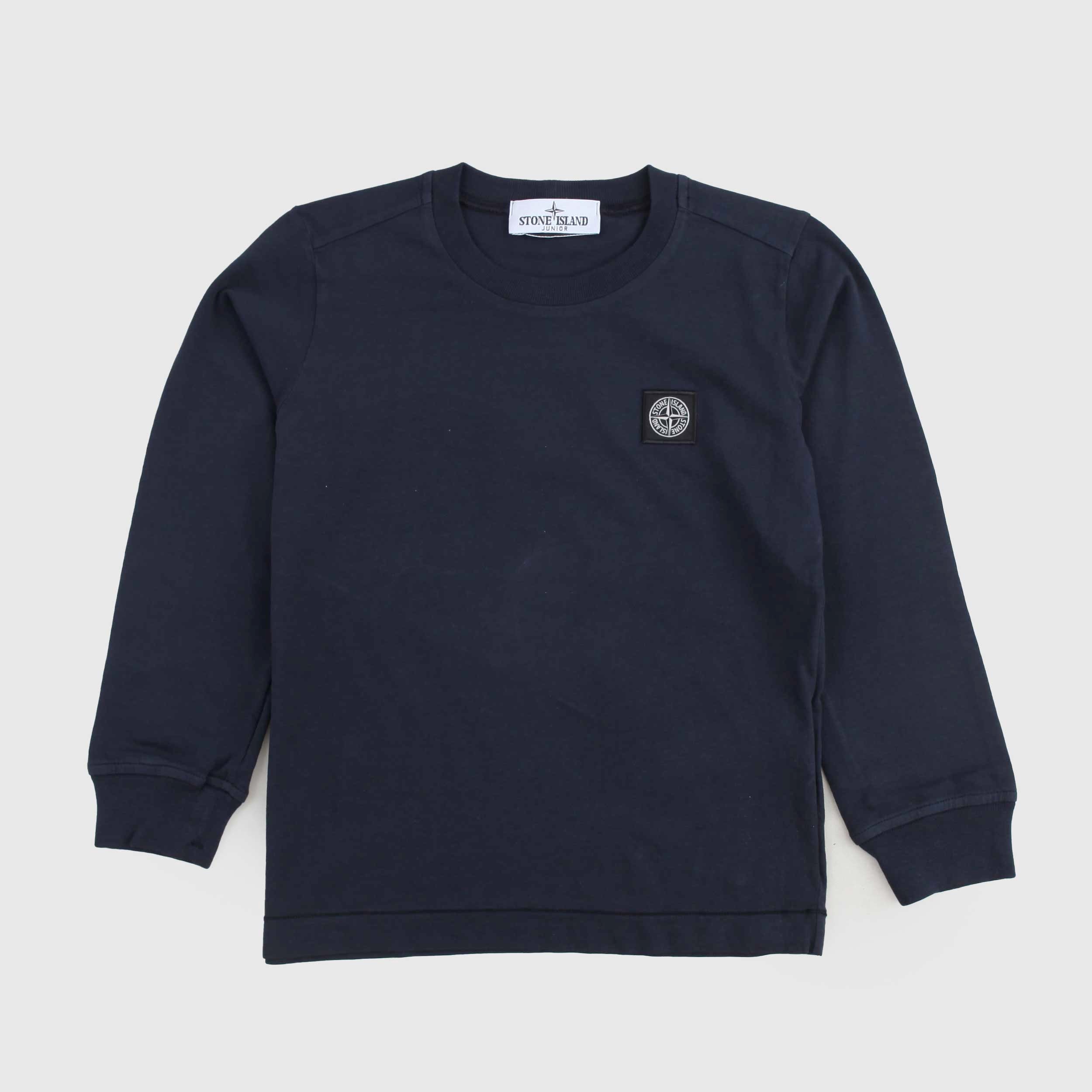 Felpa Blu Iconica Firmata STONE ISLAND - annameglio.com abbigliamento moda