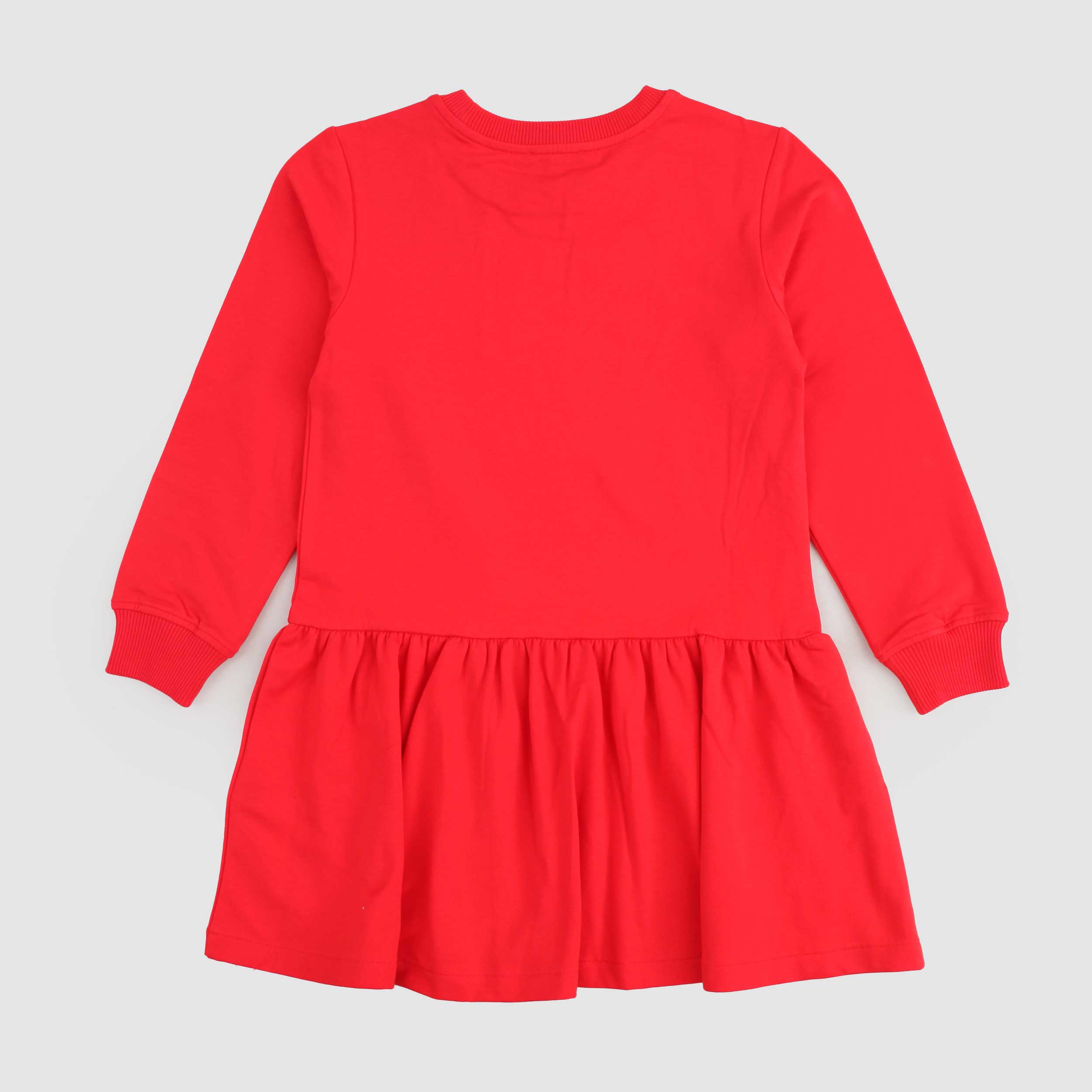 Abito Rosso Con Stampa Firmato MOSCHINO - annameglio.com abbigliamento moda