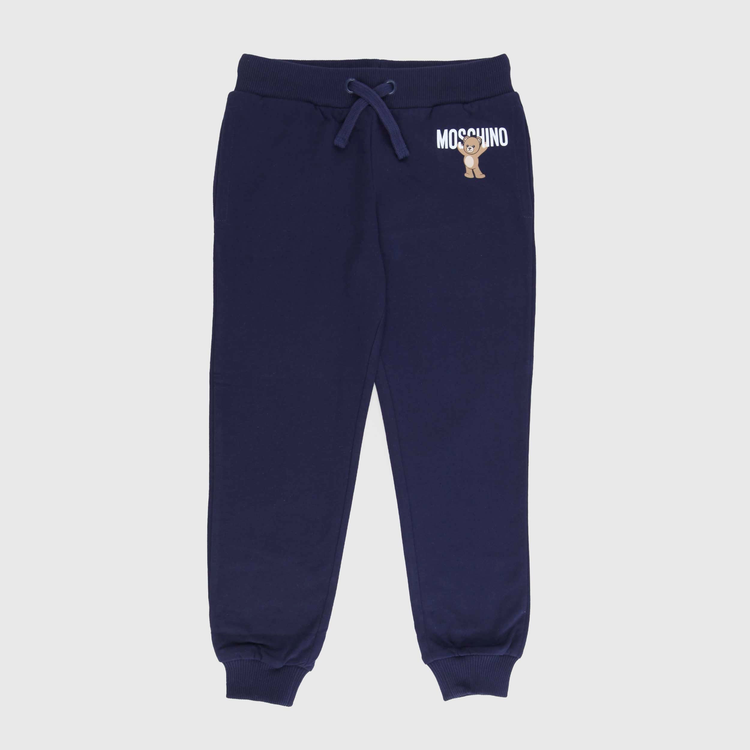 Pantaloni Blu Con Coulisse Firmati MOSCHINO - annameglio.com abbigliamento moda