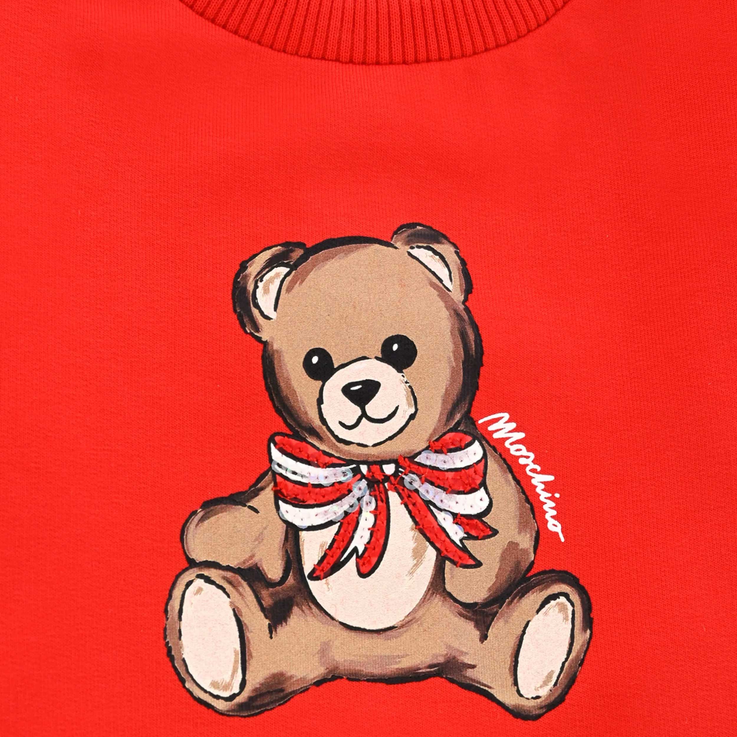 Abito Rosso Con Ruches Firmato MOSCHINO - annameglio.com abbigliamento moda