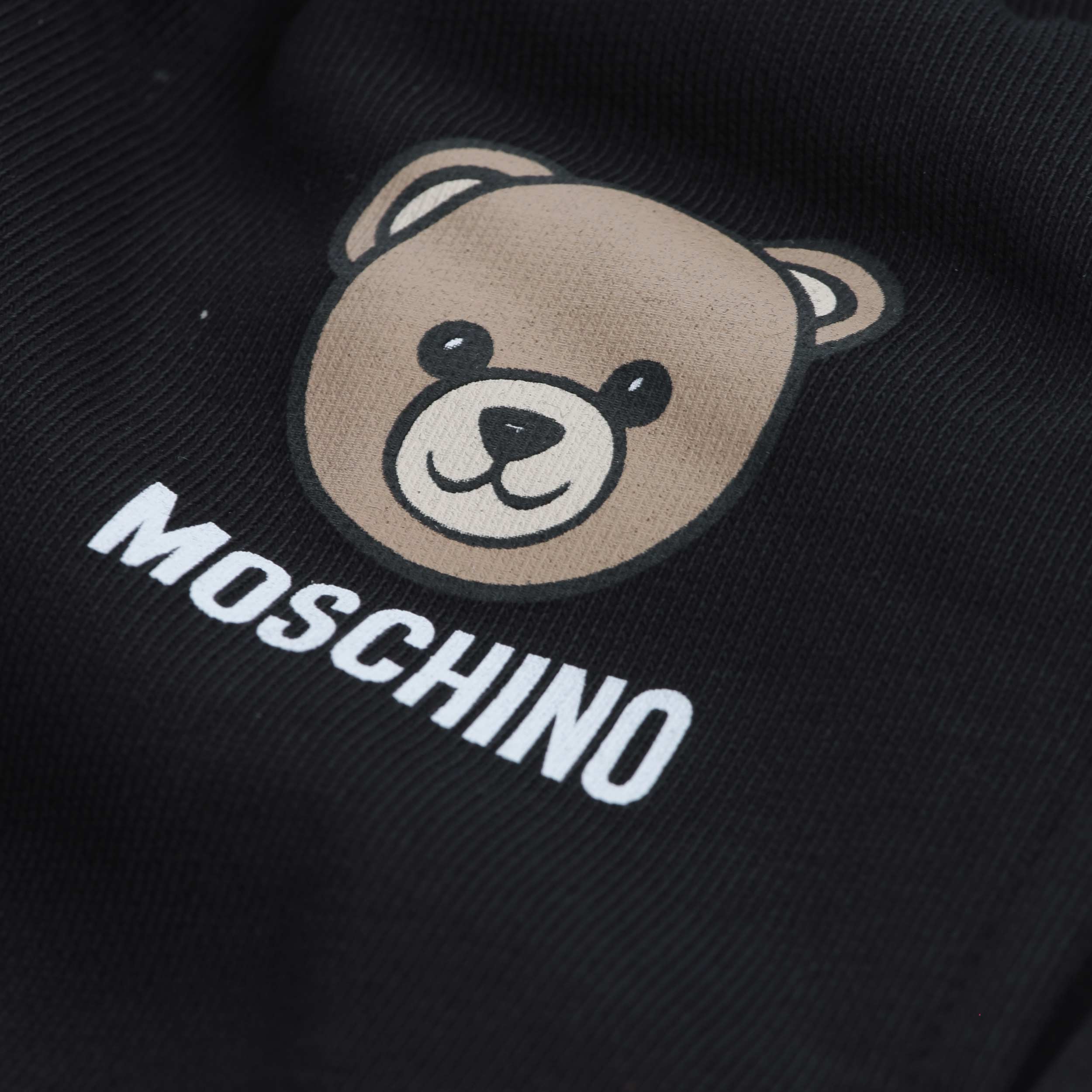 Pantalone Nero Con Logo Firmato MOSCHINO - annameglio.com abbigliamento moda