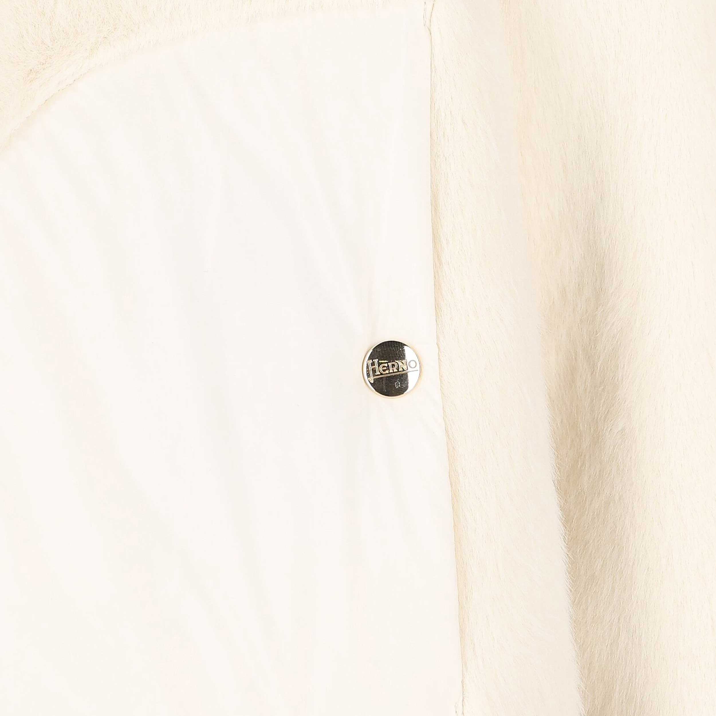 Cappotto In Pelliccia Bianco Firmato HERNO - annameglio.com abbigliamento moda