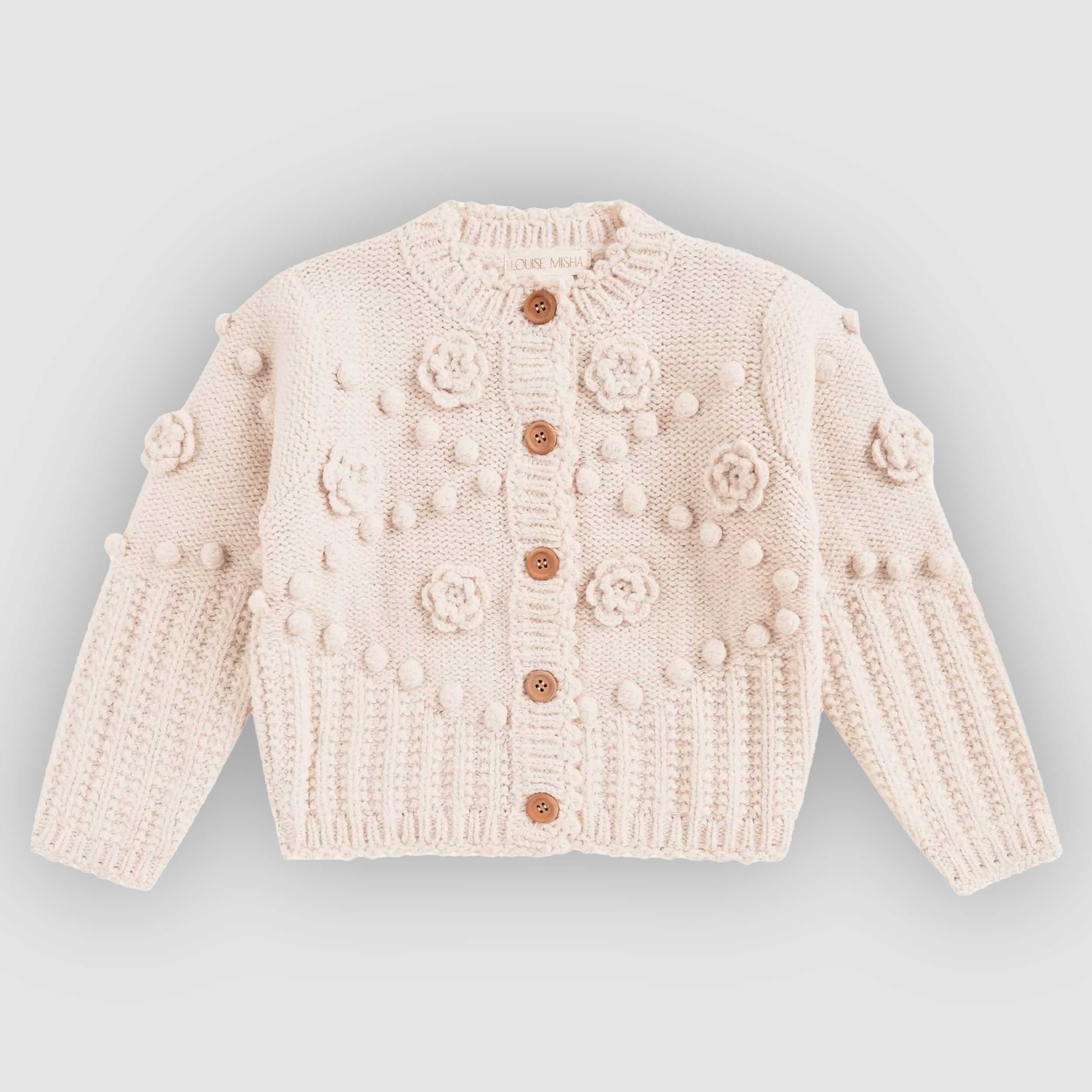 Cardigan Sandy Bianco Firmato LOUISE MISHA - annameglio.com abbigliamento moda