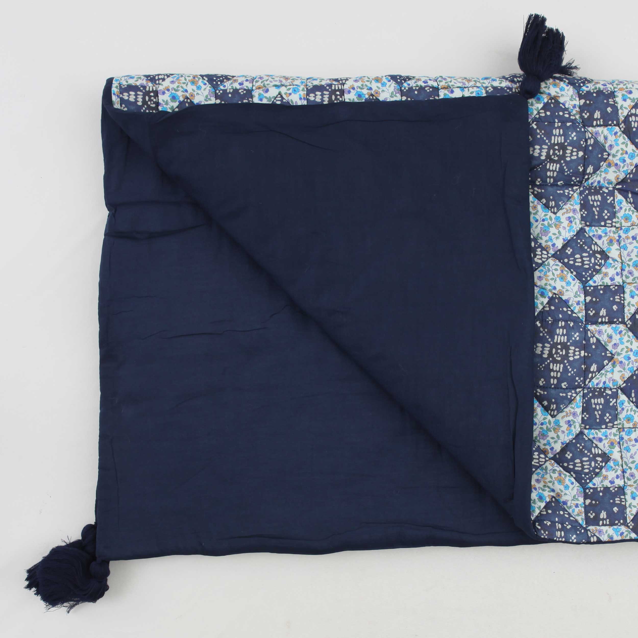 Plaid Blu E Celeste Firmato LOUISE MISHA - annameglio.com abbigliamento moda