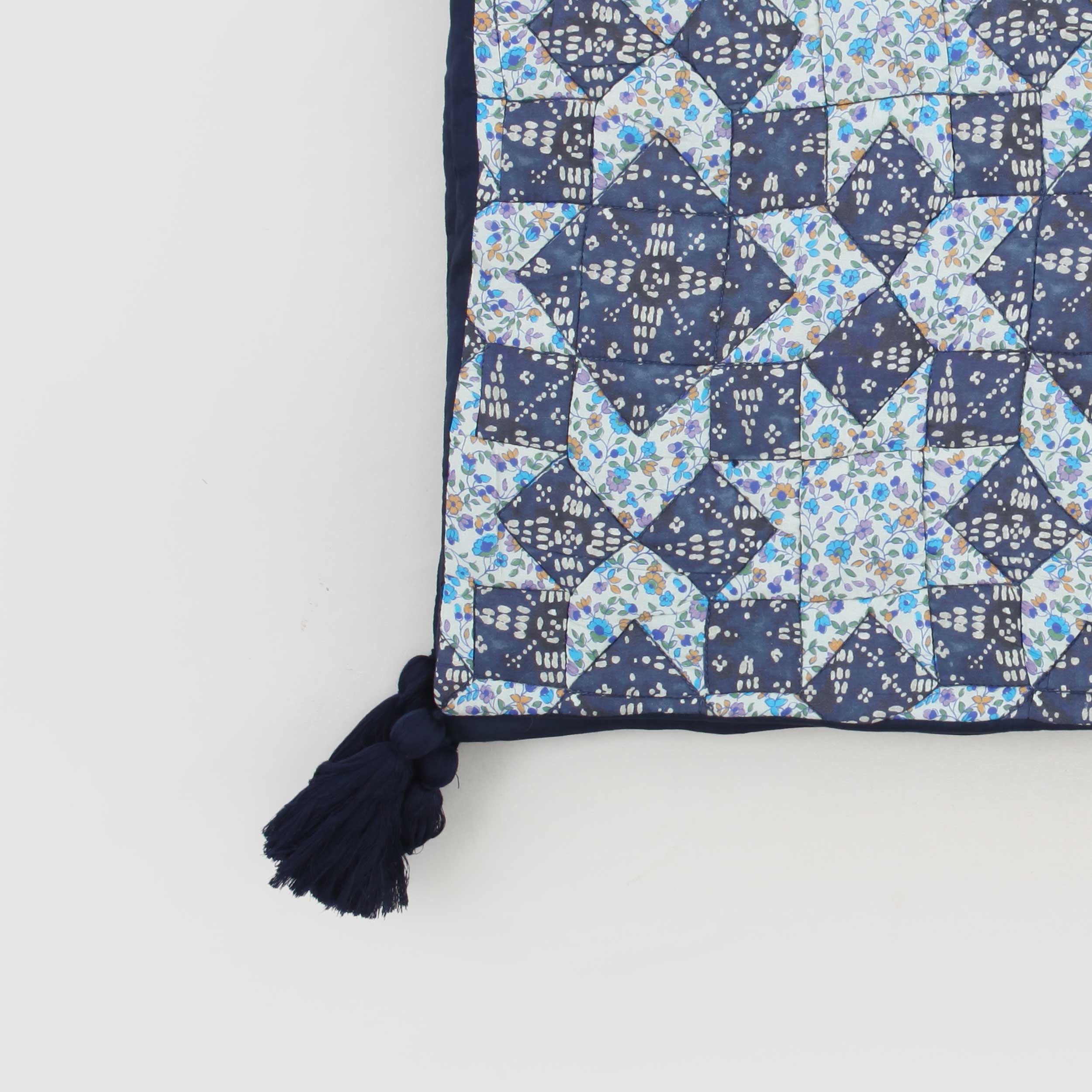 Plaid Blu E Celeste Firmato LOUISE MISHA - annameglio.com abbigliamento moda