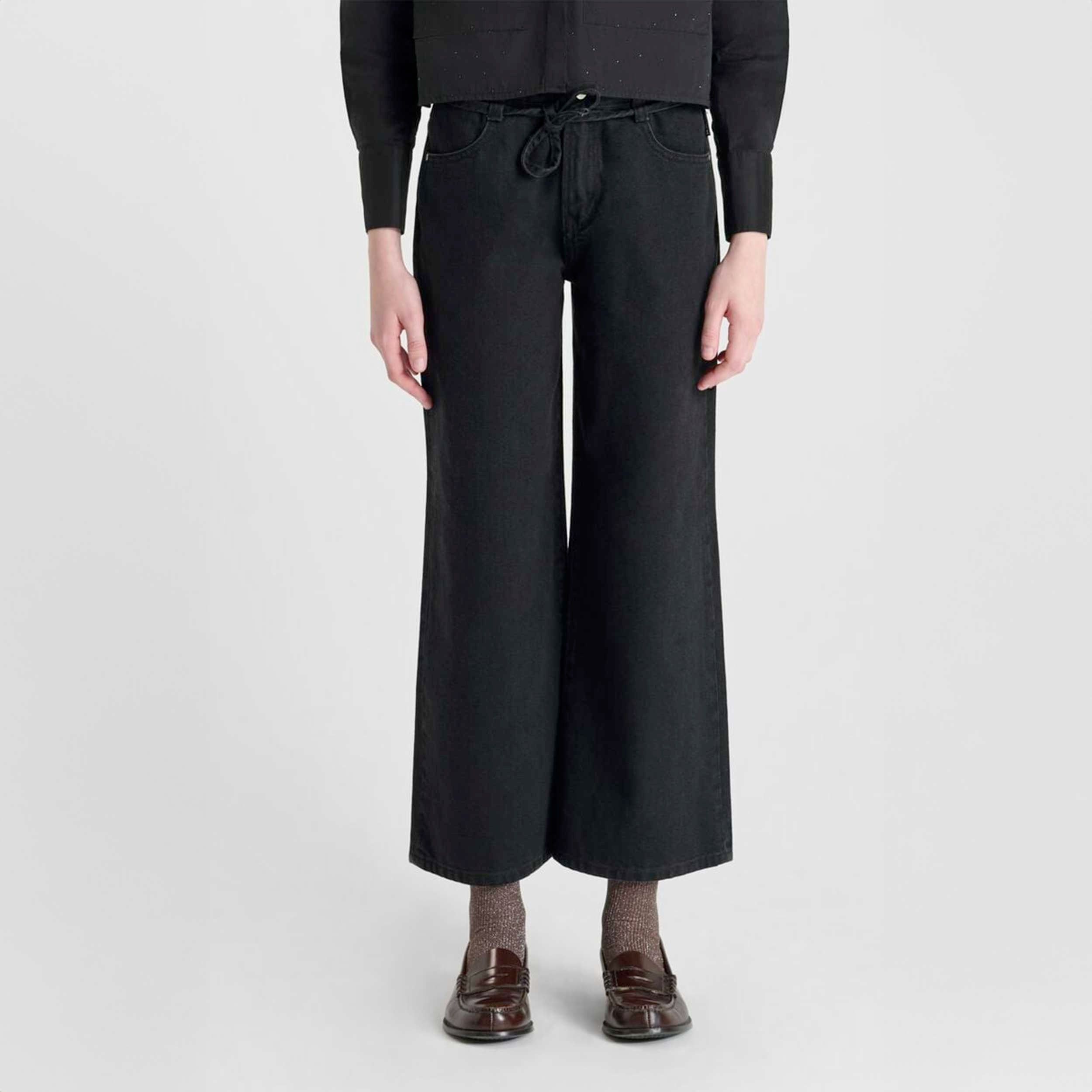 Jeans A Vita Alta Firmati LE TEMPS DES CERISES - annameglio.com abbigliamento moda