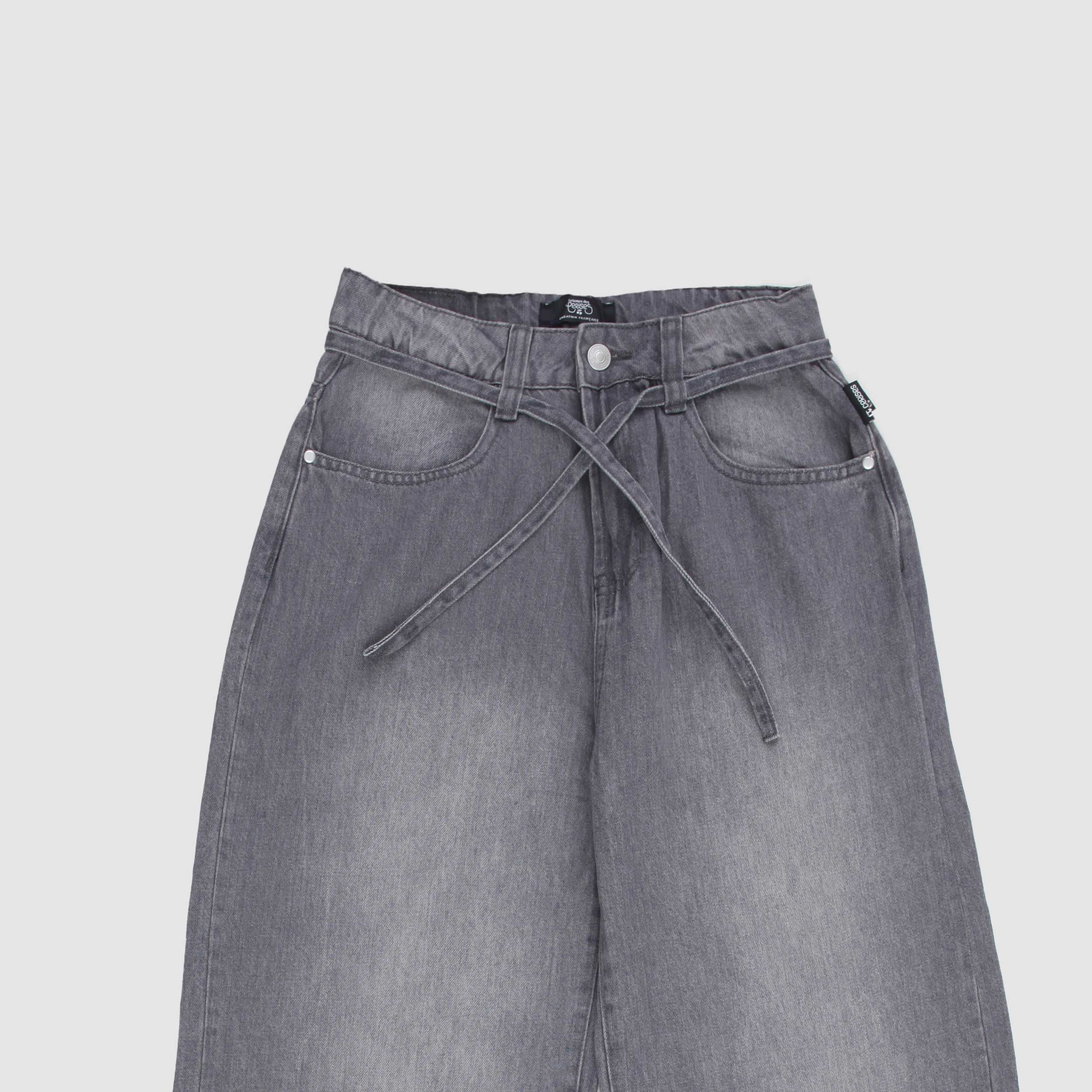 Jeans Grigio Firmato LE TEMPS DES CERISES - annameglio.com abbigliamento moda